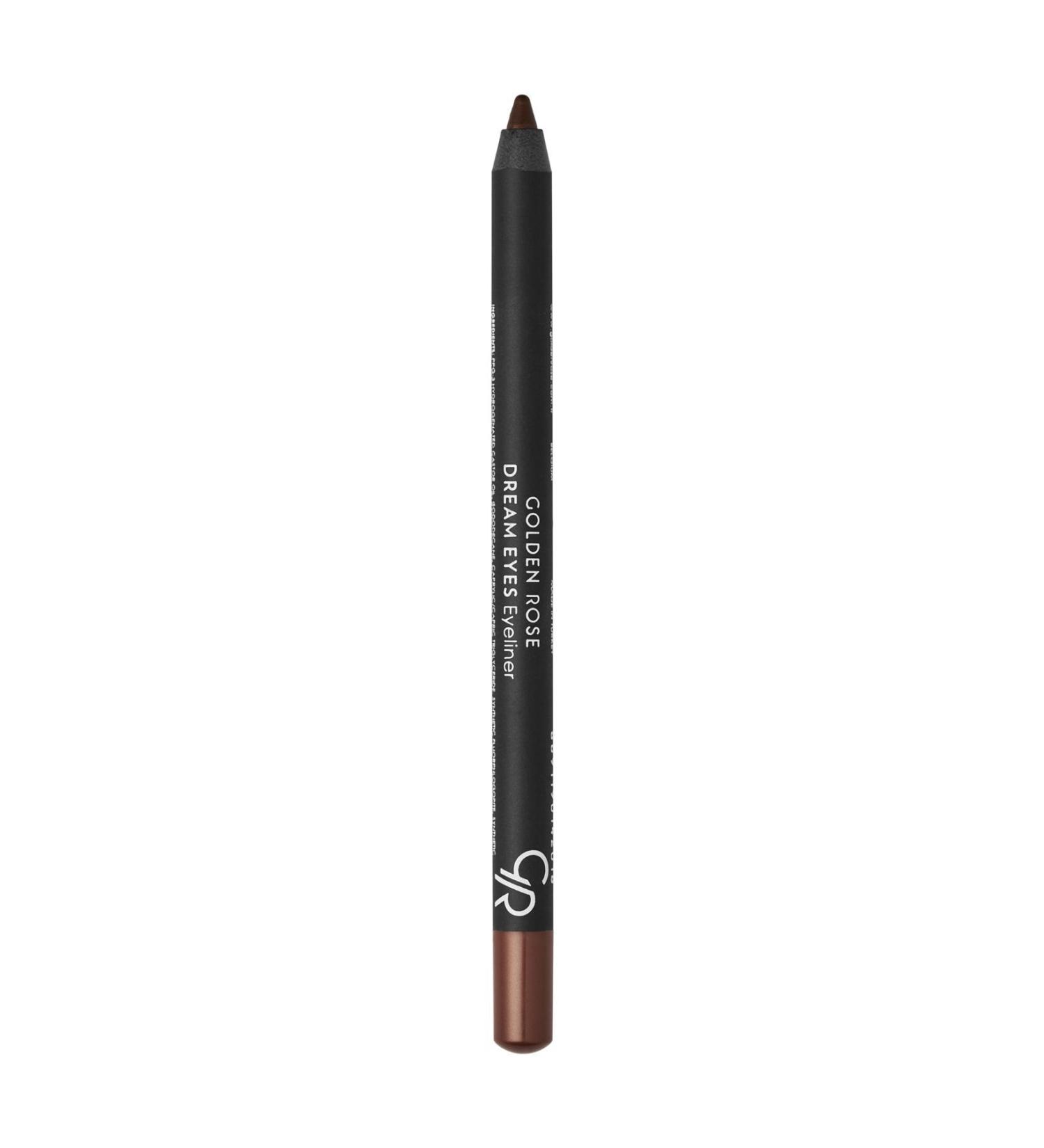 Golden Rose Dream Eyes Eyeliner No:409 Chocolatte - Eye Pencil - 8691190142094 - Buy Online on GoSupps.com