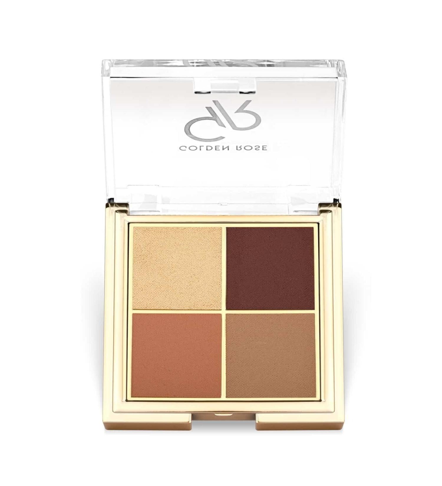 Golden Rose Quattro Eyeshadow Palette No:06 Eyeshadow Palette