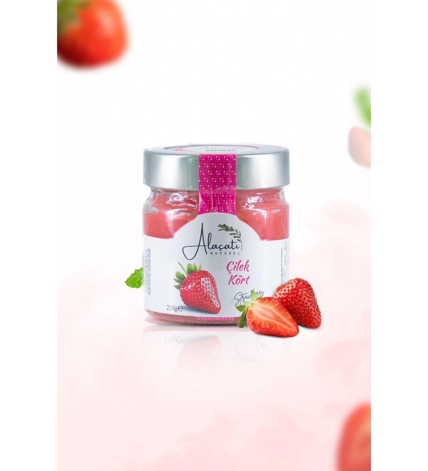Ala at Natural Strawberry Curd - 250g - Buy Online on GoSupps.com