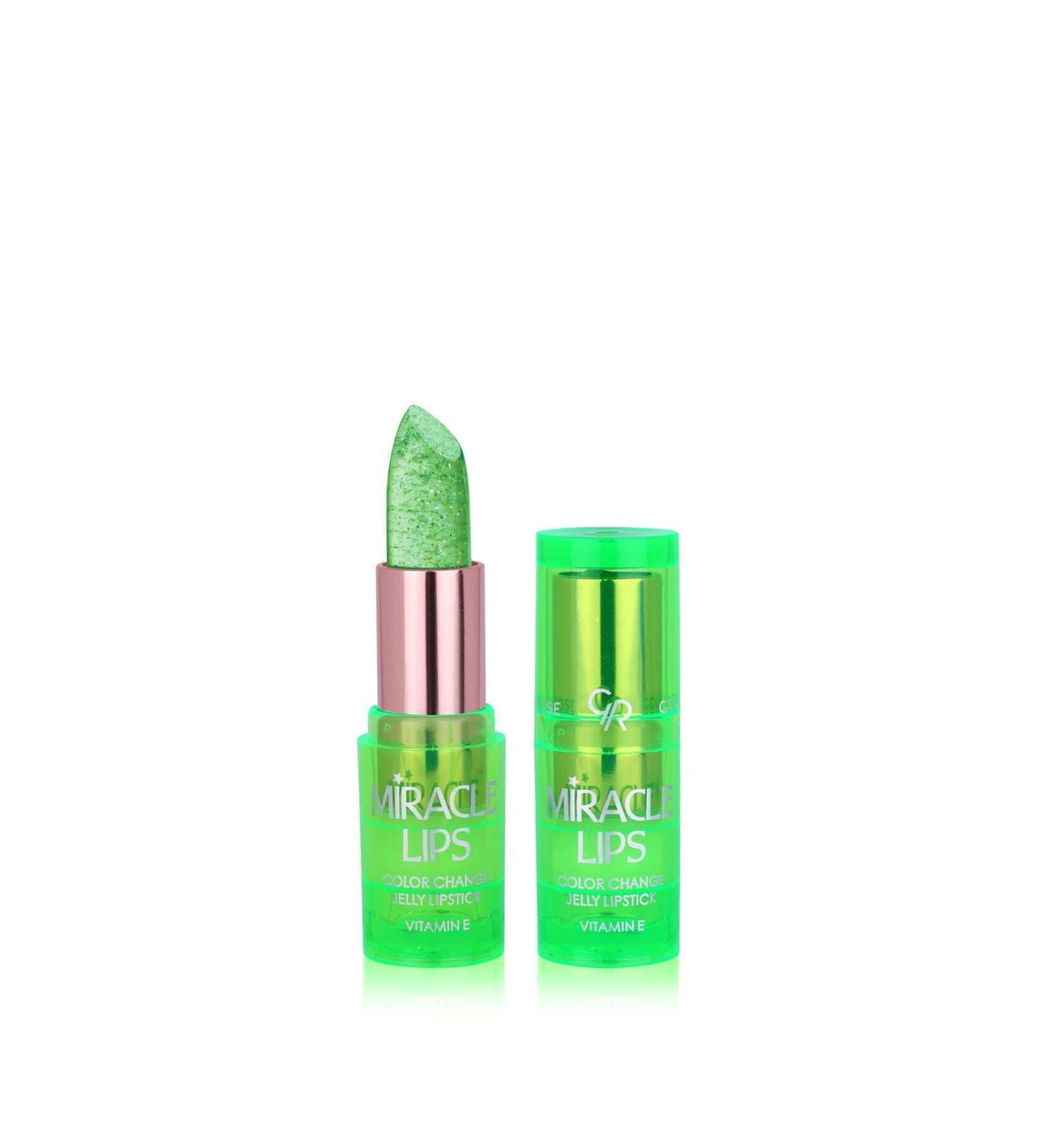 Golden Rose GR Miracle Lips Color Change Jelly Lipstick No:102 Bright Pink - Buy Online on GoSupps.com