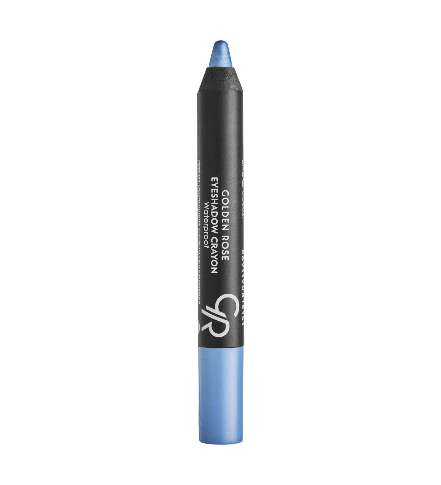 Golden Rose Eyeshadow Crayon Waterproof No: 04 Baby Blue - Waterproof Pencil Eyeshadow - 8691190815042 - Buy Online on GoSupps.com
