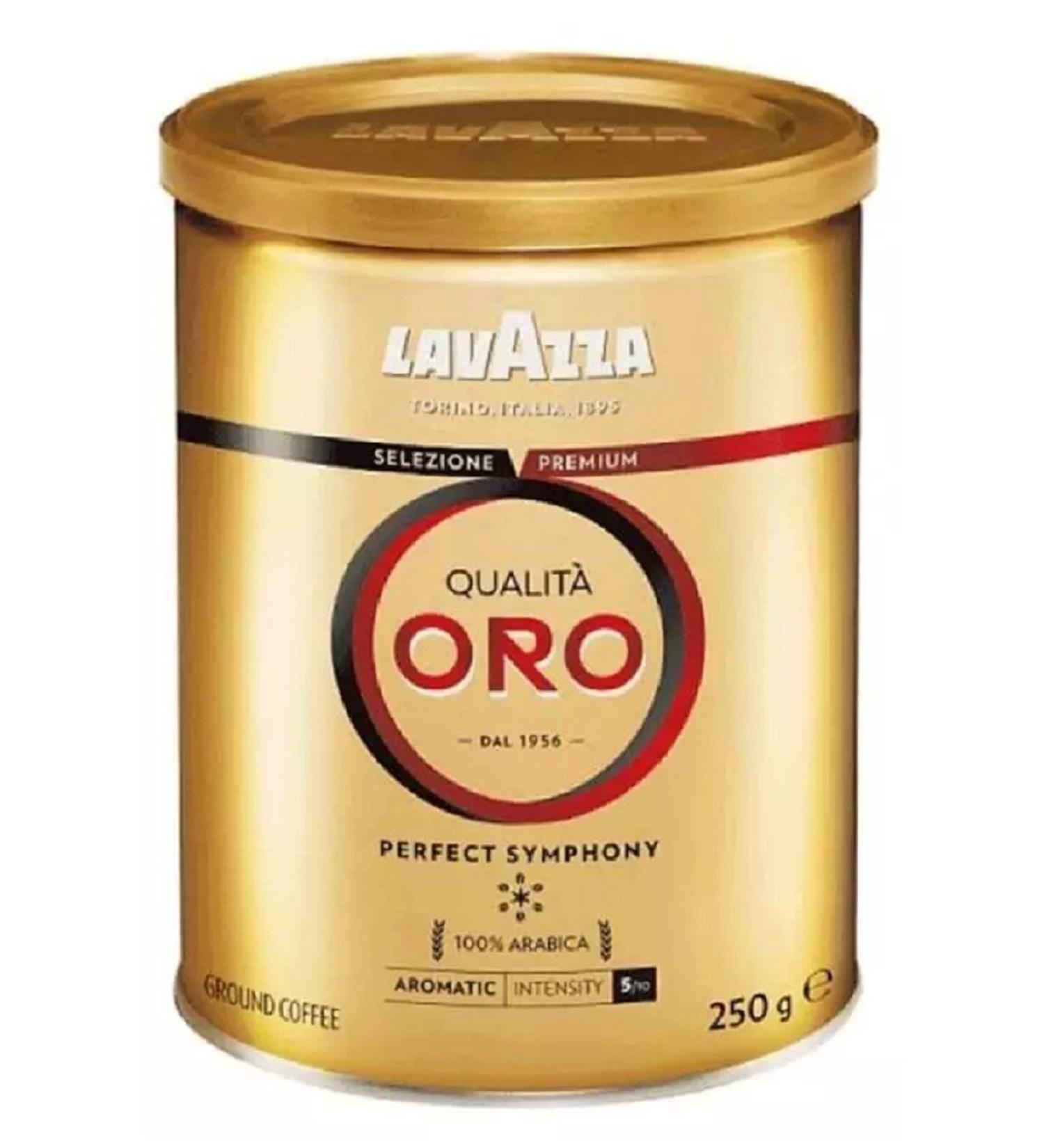 LavAzza Qualita Oro Filter Coffee Tin Box (250 GR) - Buy Online on GoSupps.com