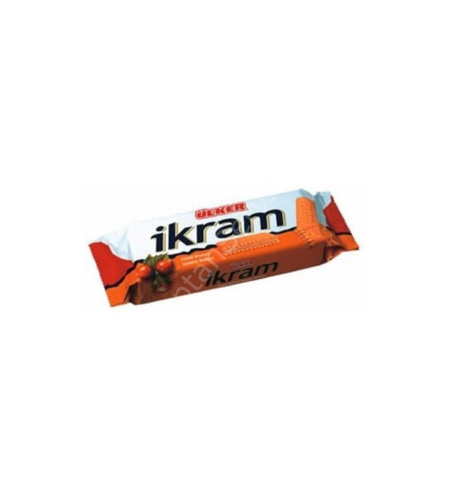lker Ikram Hazelnut Cream Sandwich Biscuits 24 Pieces