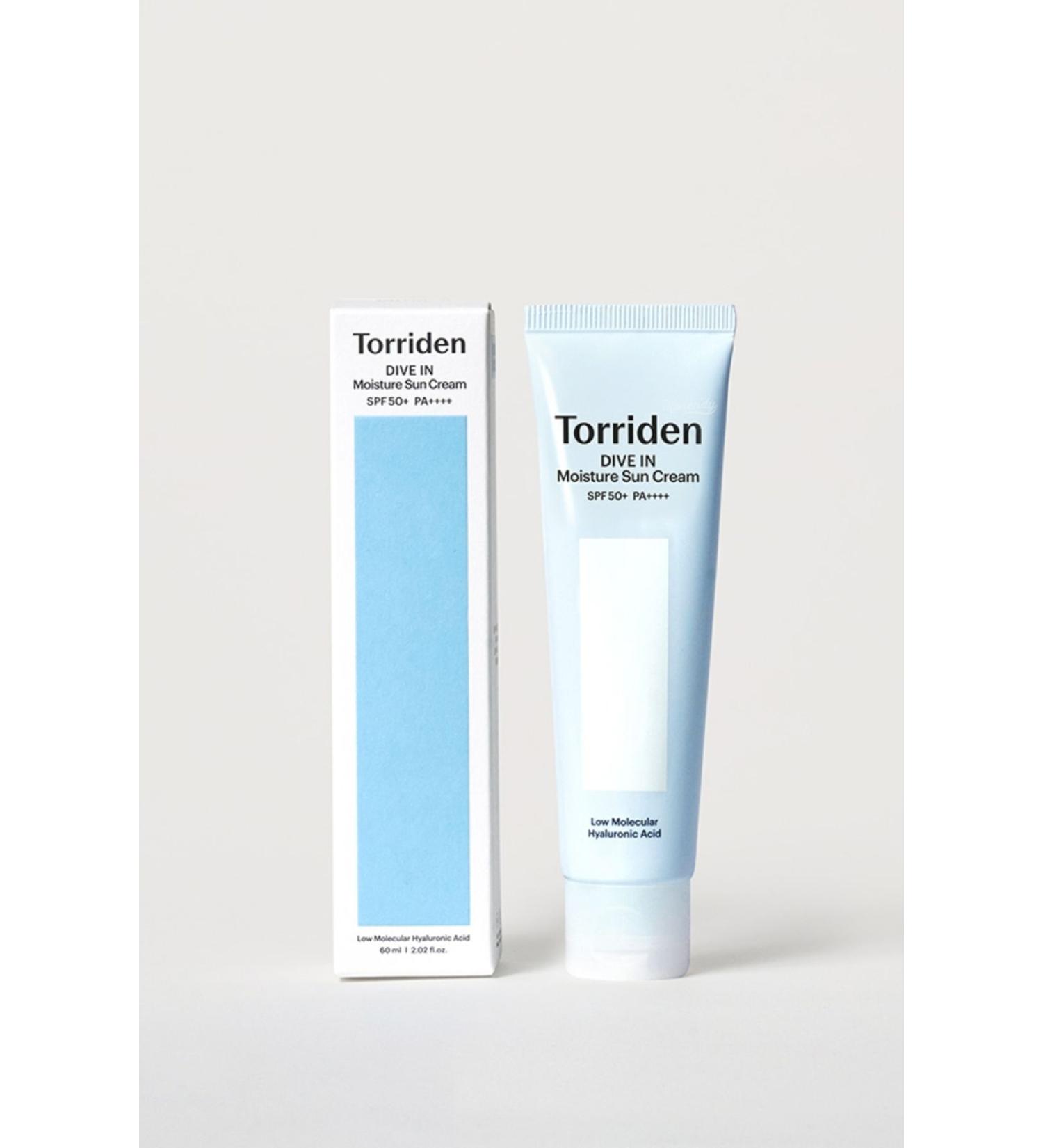 Torriden Dive-in Watery Moisture Sun Cream (KORENDY) Organic Sun Cream That Does Not Leave a Whitening 60ml - Buy Online on GoSupps.com