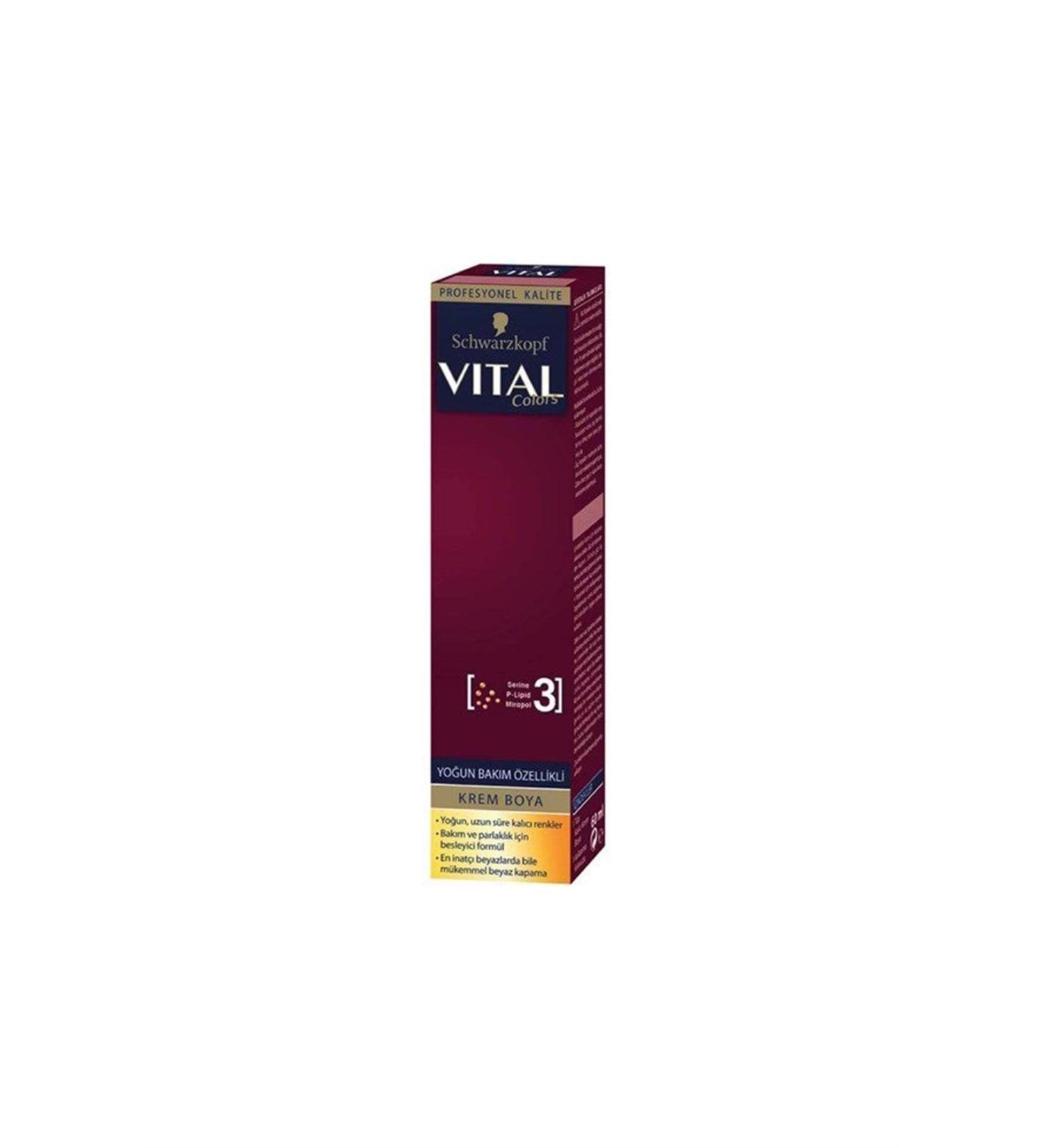 Vital Colors Hair Dye Platinum Blonde 10-0