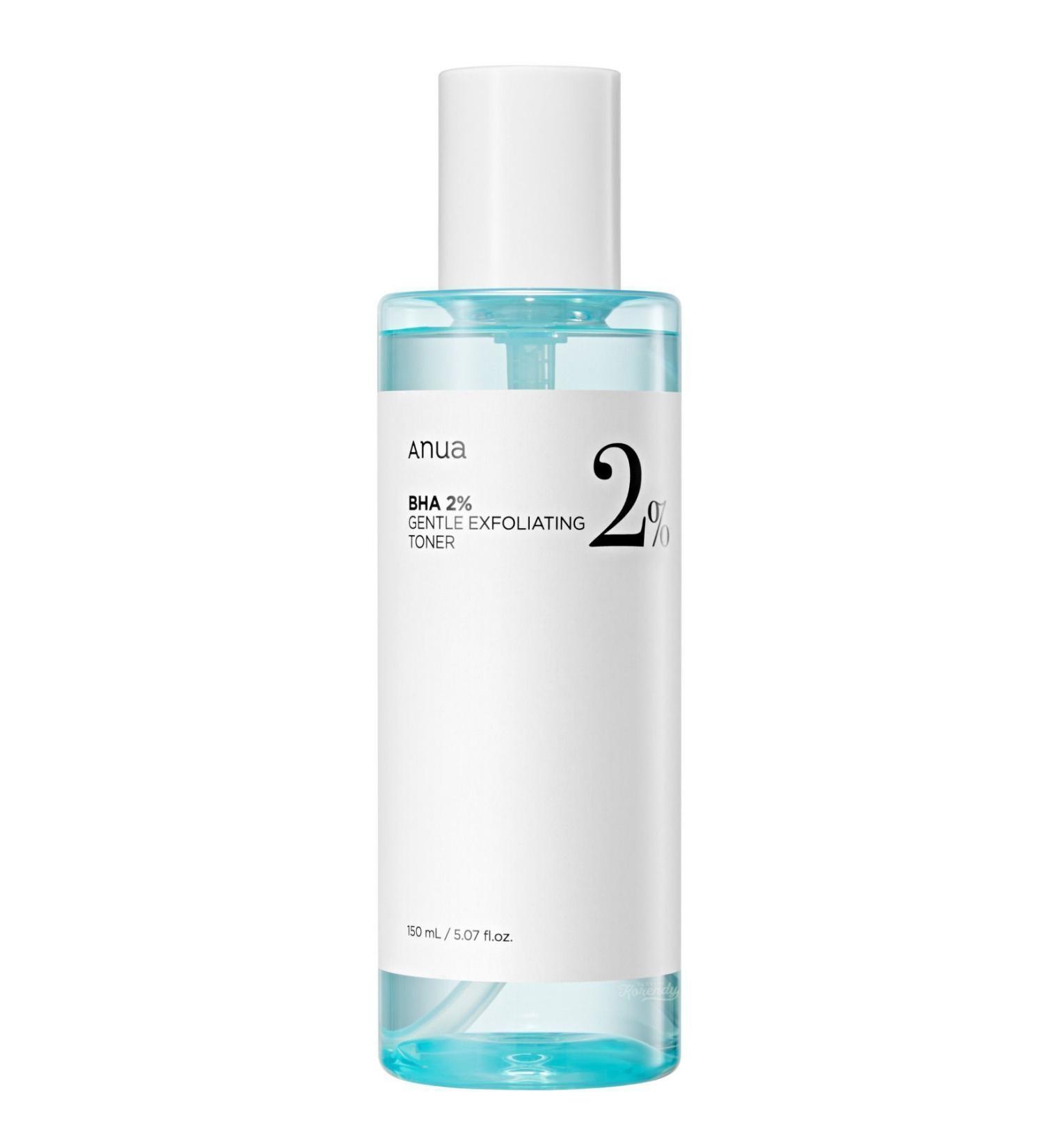 ANUA Bha 2% Gentle Exfoliating Toner Anti-Blackhead Ceramide Toner 150ml - Buy Online on GoSupps.com