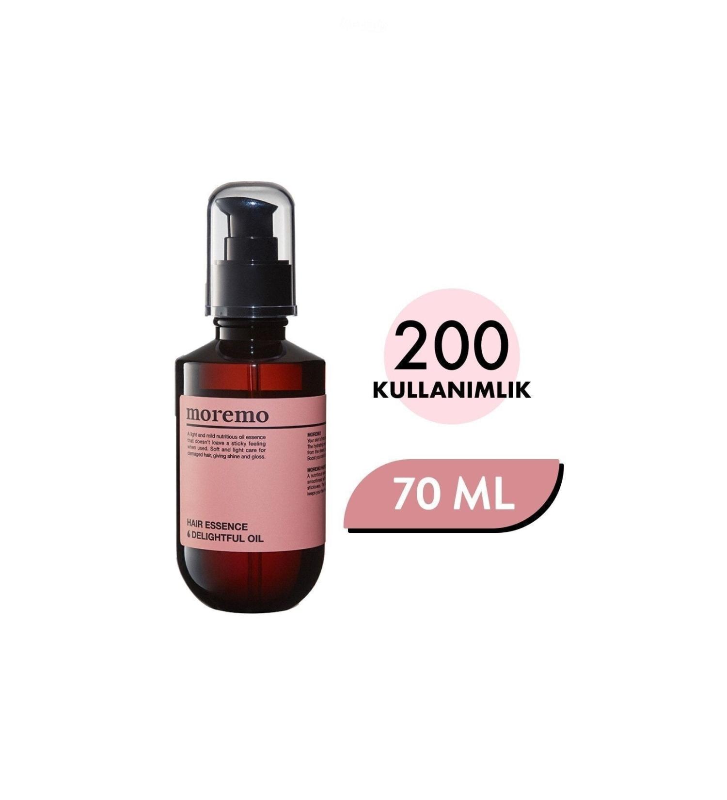 Moremo Hair Essence Delightful Oil (KORENDY) Protective Repair Weightless Hair Oil 70ml - Buy Online on GoSupps.com
