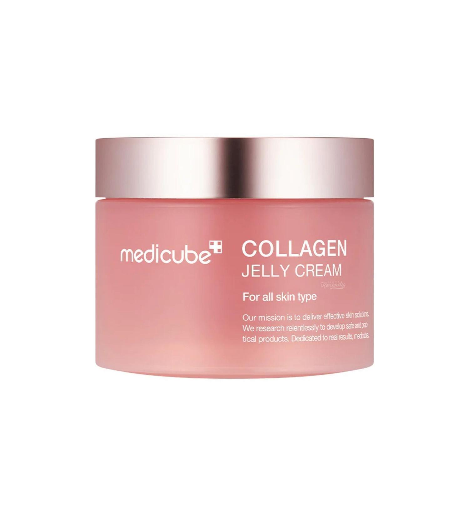 Medicube Collagen Jelly Cream (KORENDY) Brightening and Elasticity Enhancing Hydrolyzed Collagen Gel Cream 50ml - Buy Online on GoSupps.com