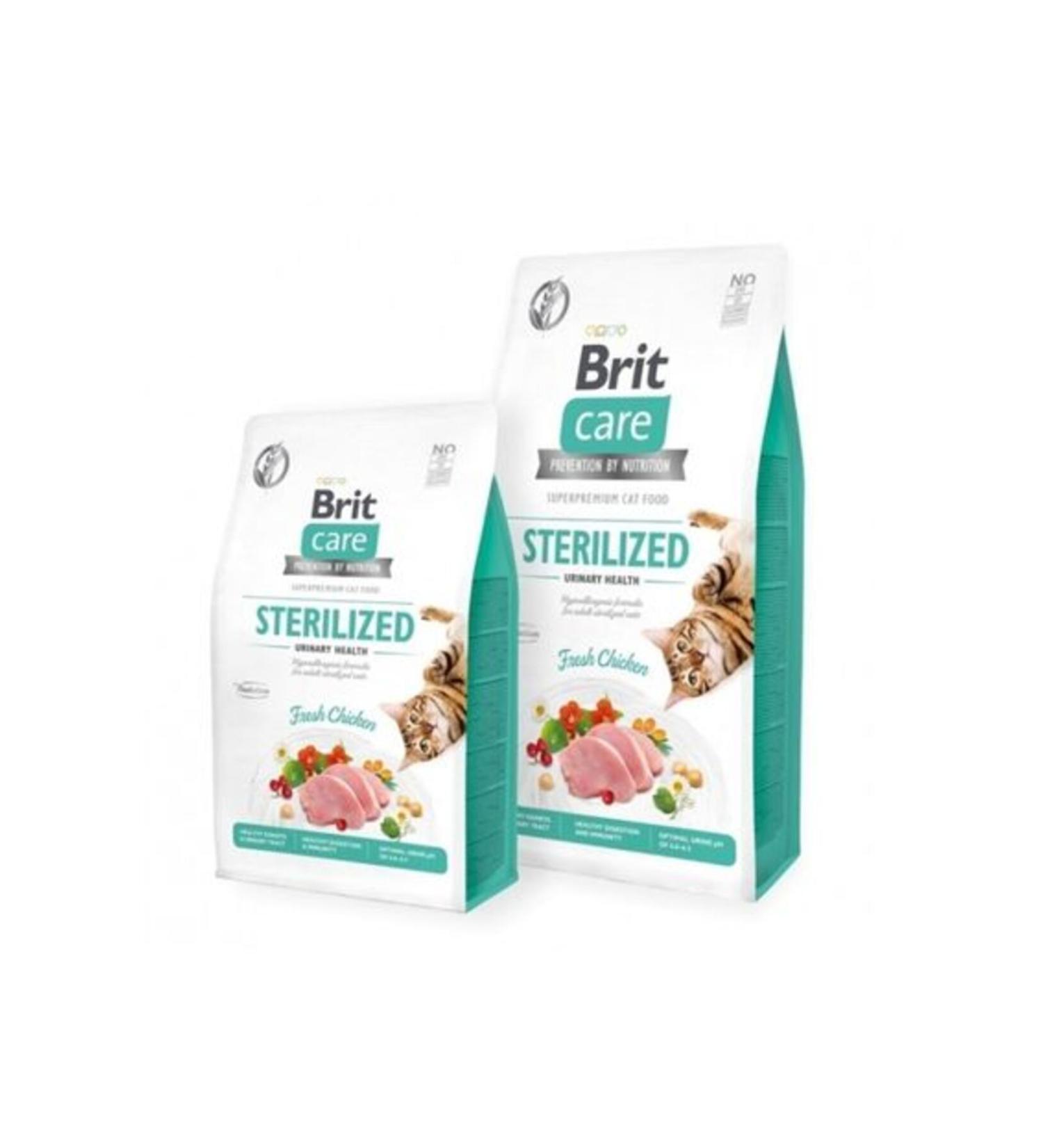 Brit Care Urinary Chicken Sterilized Cat Food for Urinary Tract Health 7 Kg