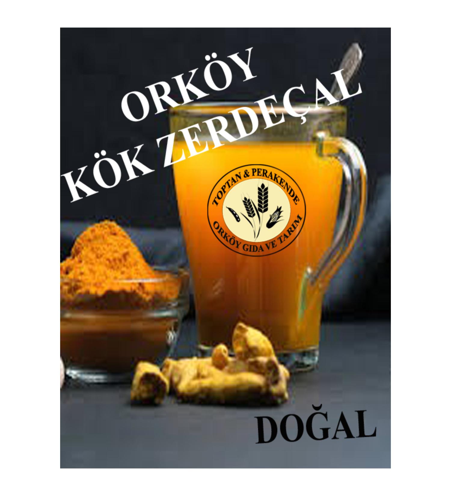 Orkoy Natural Root Turmeric 1kg