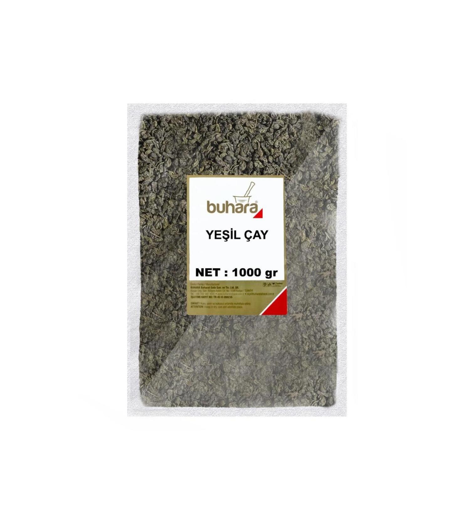 Bukhara Green Tea Bulk 1000 GR