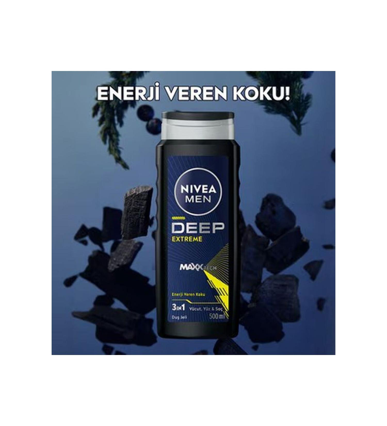 NIVEA Men Shower Gel Deep Extreme 500 ml
