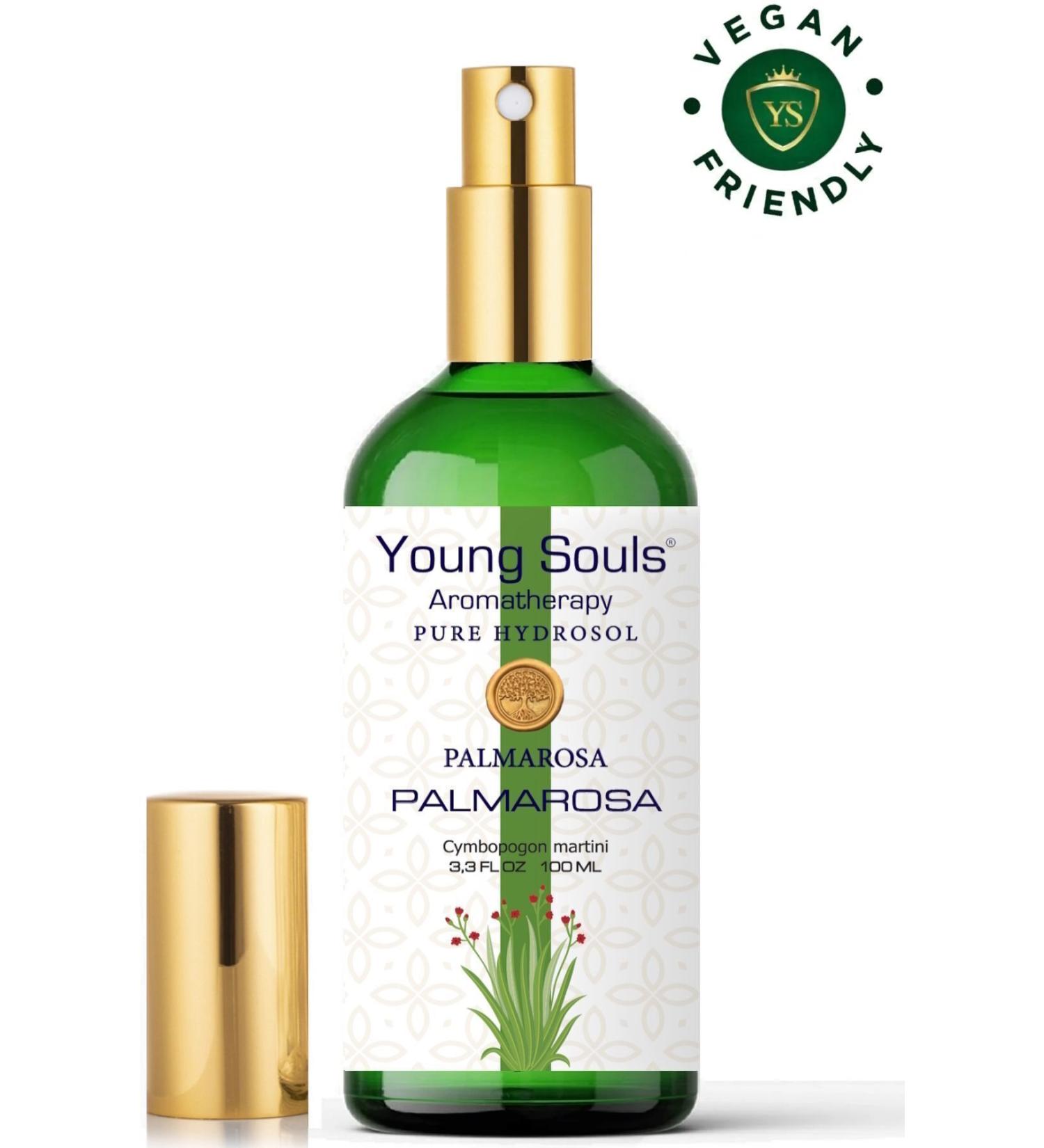 YOUNG SOULS Aromatherapy Palmarosa Pure Hydrosol Tonic Palmarosa Hydrosol Tonic 100 ml