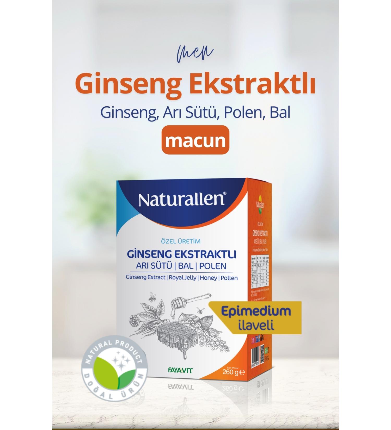 Naturallen Ginseng Epimedium Royal Jelly Mix Paste 260 gr