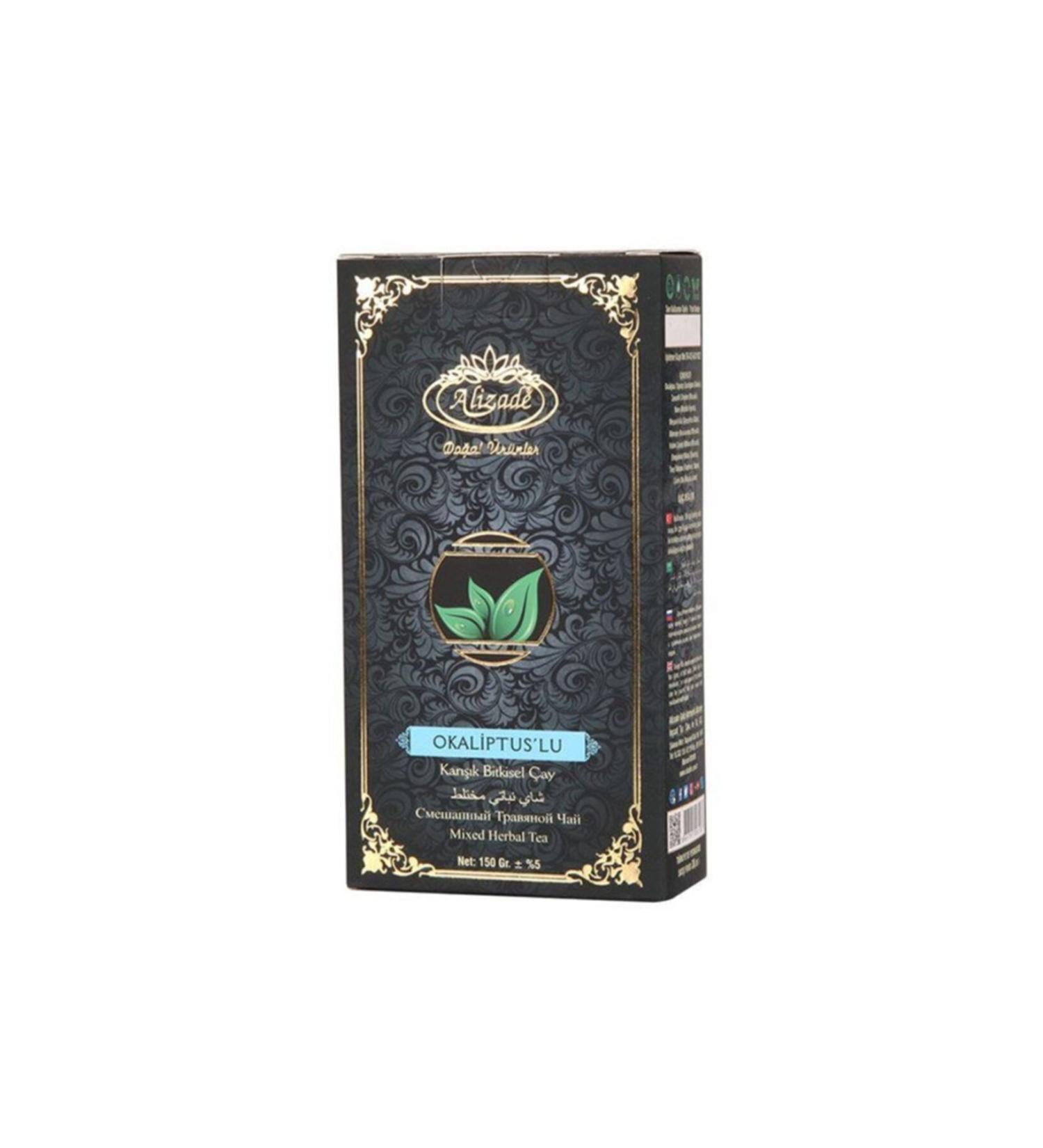 alizade Mixed Herbal Tea with Eucalyptus Helping to Relieve Shortness of Breath 0 Natural Product