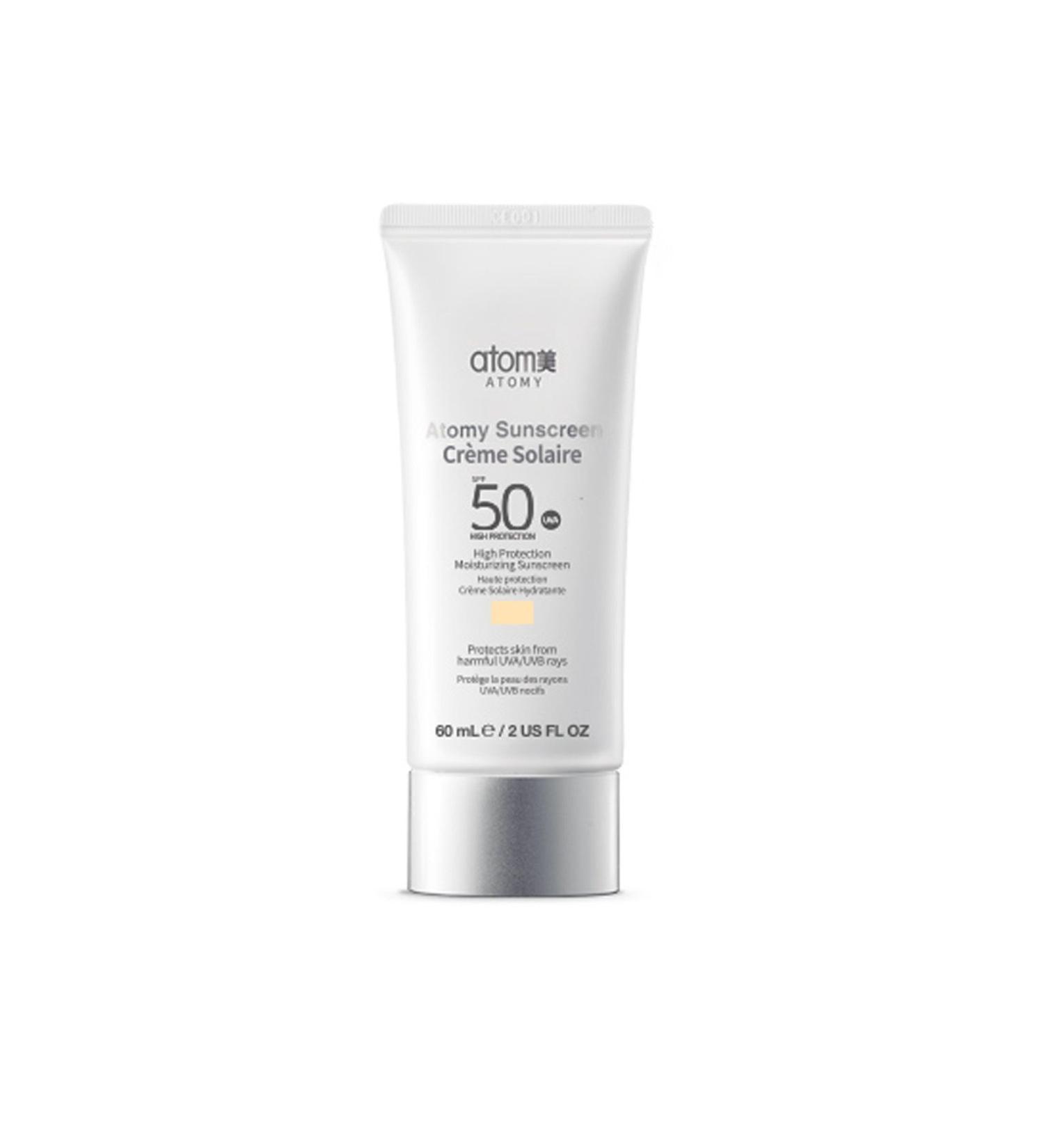 Atomy Sunscreen Creme Solaire Spf50 Beige Sunscreen Beige 60 ml - Buy Online on GoSupps.com