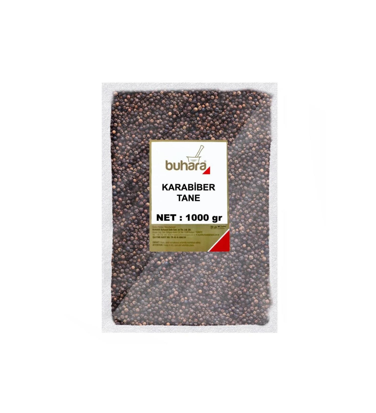 BUHARA BLACK PEPPER GRAIN 1000 GR - Buy Online on GoSupps.com