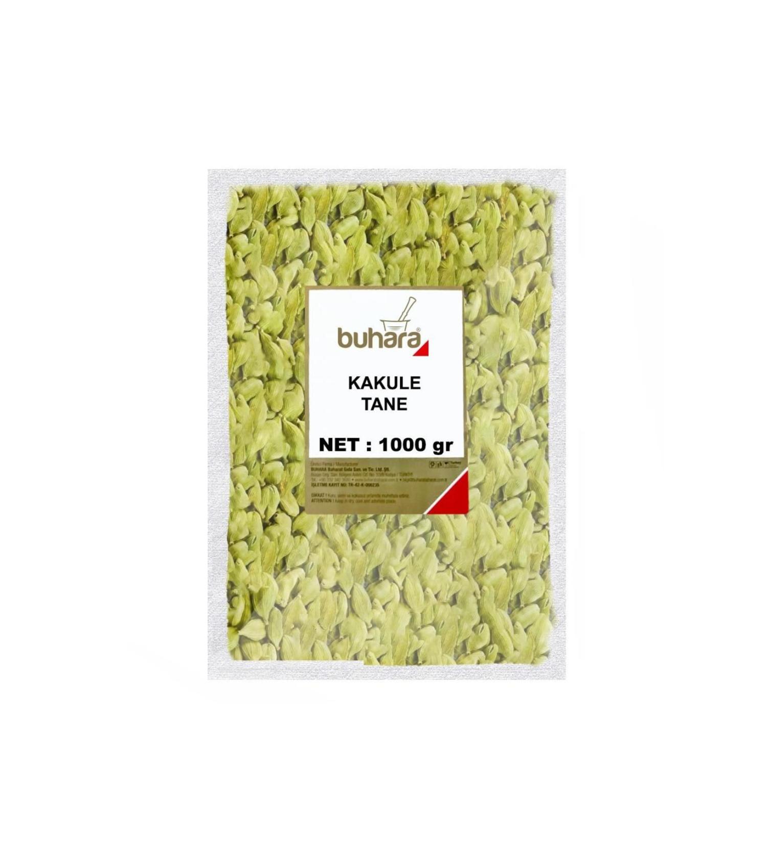 Bukhara spices BUHARA CARDAMOM SEEDS 1000 GR - Buy Online on GoSupps.com