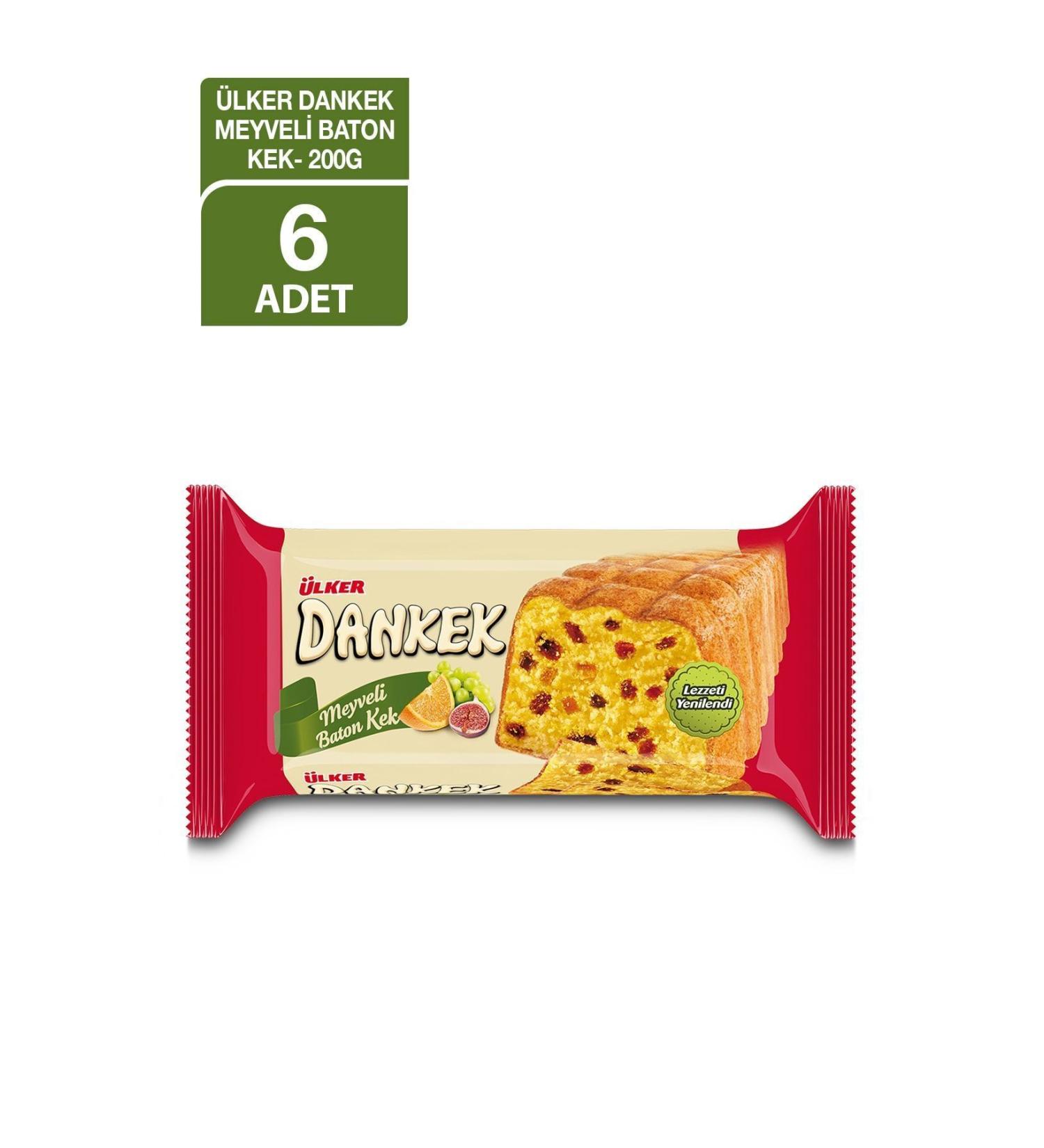 Ulker 6 Pieces Dankek Fruit Baton