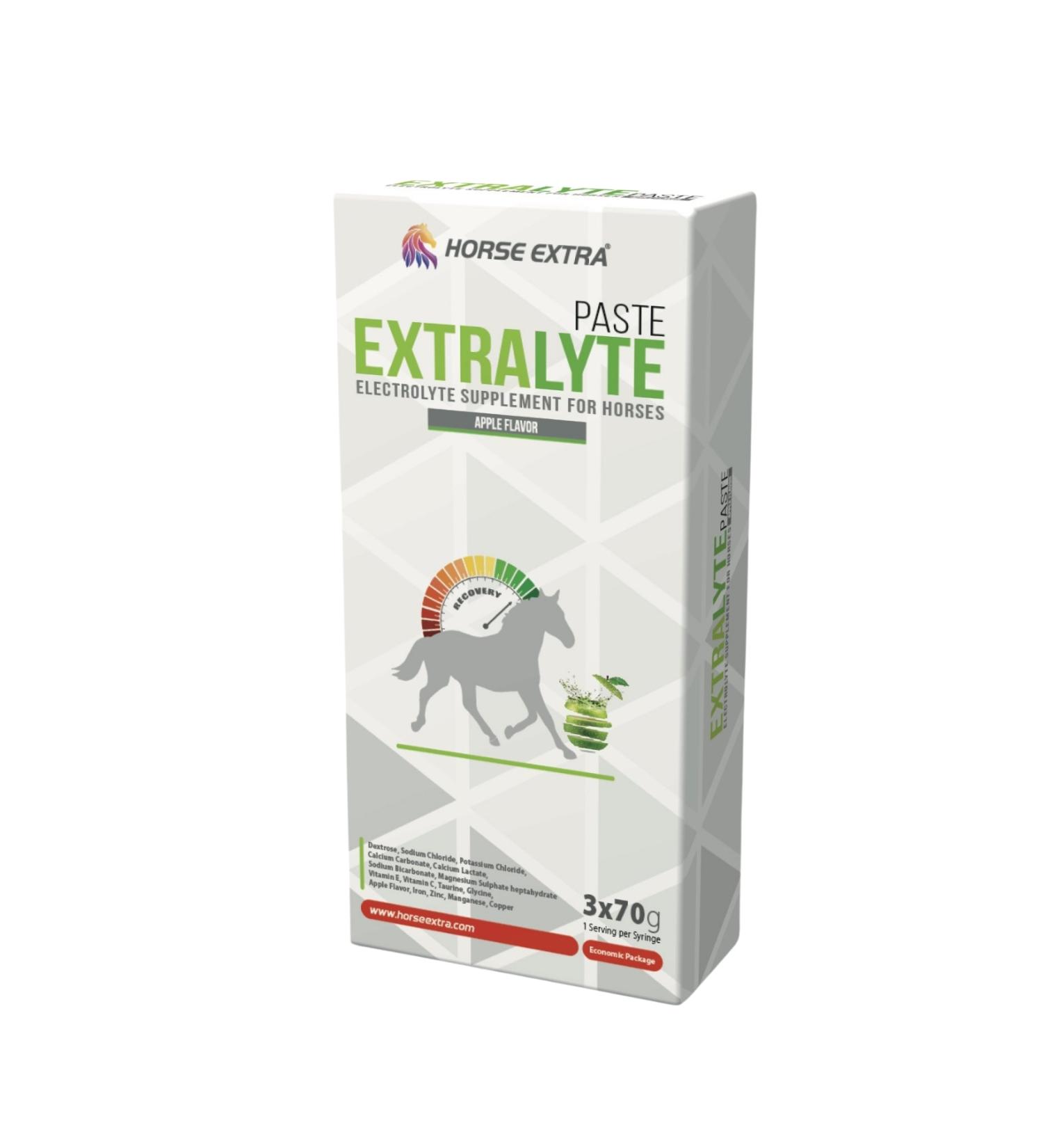Horse Extra Extralyte Electorylte Paste 3*70 Gr