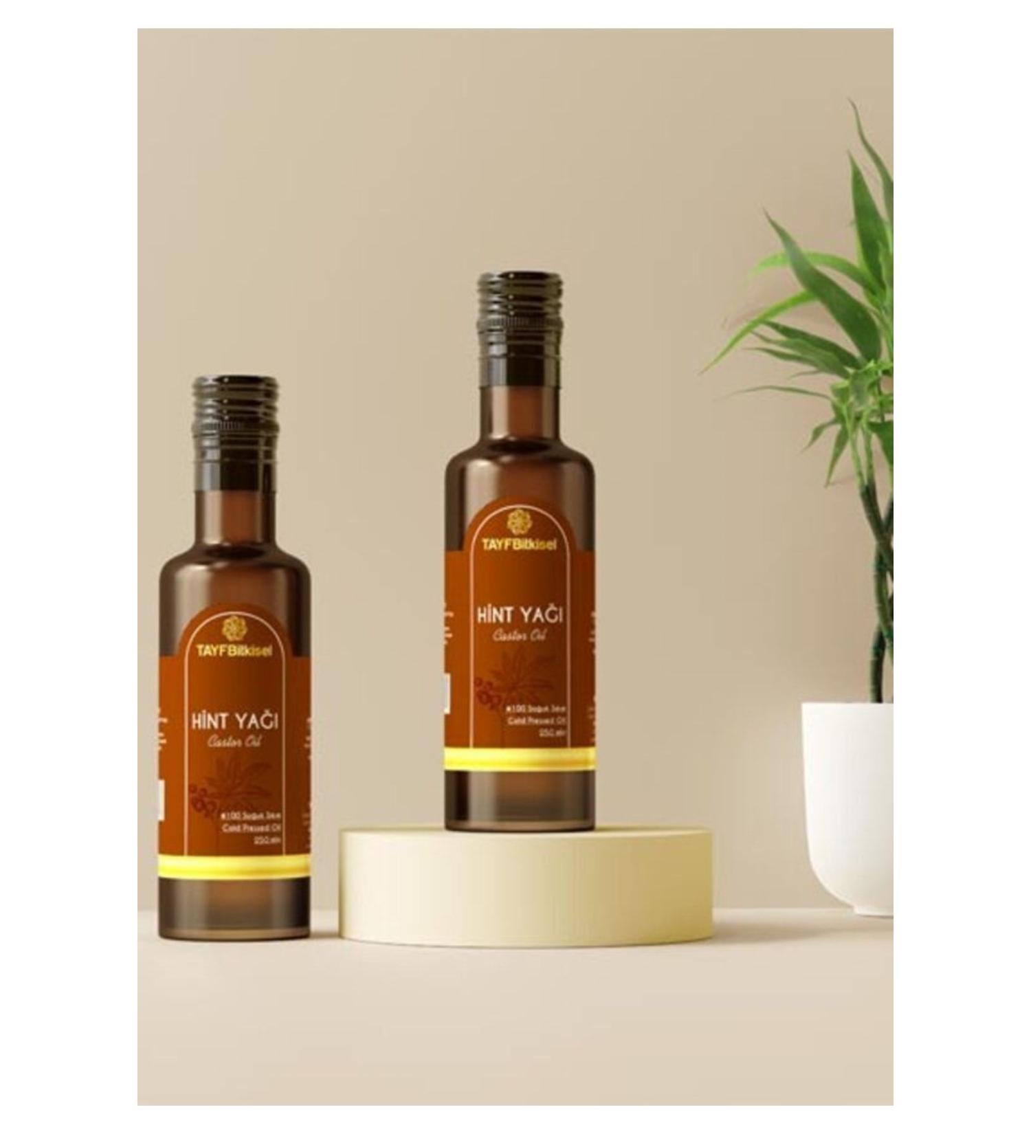 tayf herbal Cold Pressed Castor Oil (0 Pure) 250 Ml.