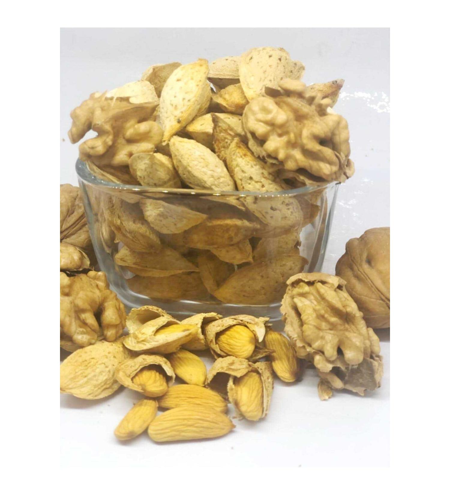 Ermenekorganic Ermenek Thin-Shelled Crispy Raw Almonds 1 Kg - Buy Online on GoSupps.com