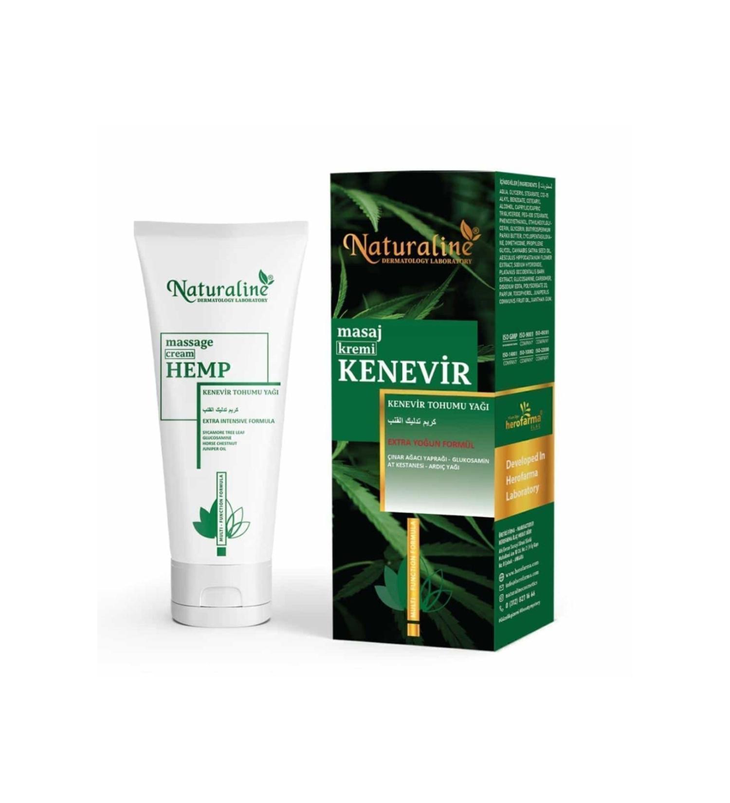 Naturaline Hemp Cream Hemp Cream 100 Ml