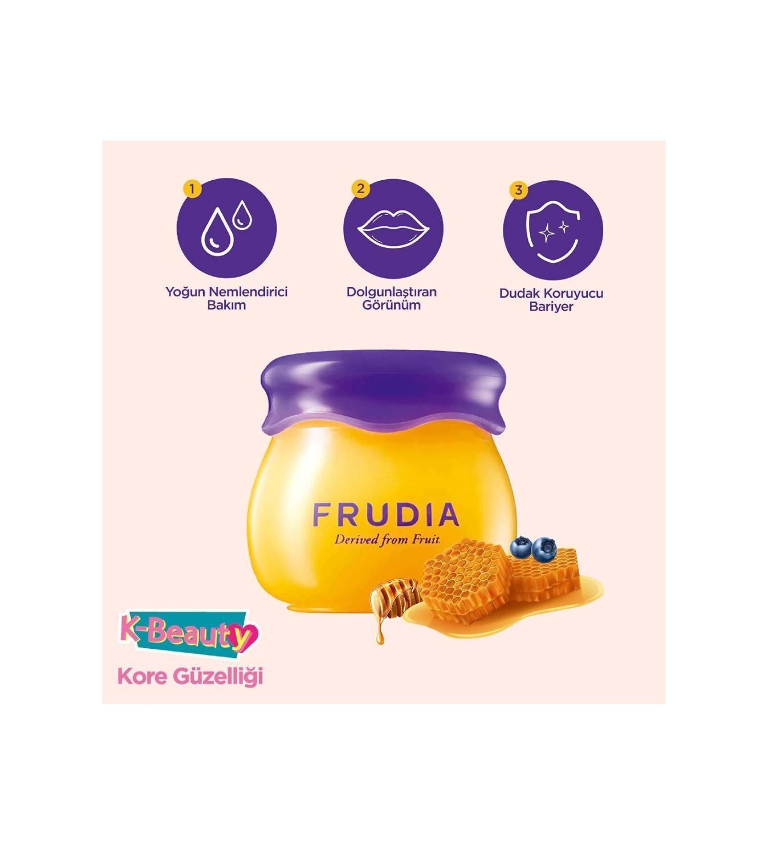 Frudia Blueberry Moisturizing Lip Balm 10g - Buy Online on GoSupps.com