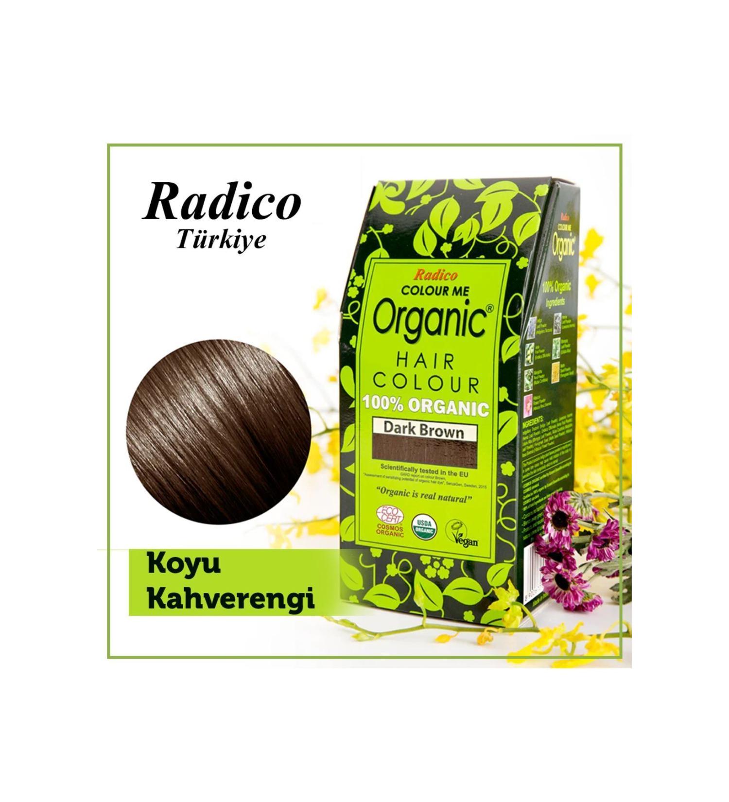 radico Organic Hair Dye Dark Brown