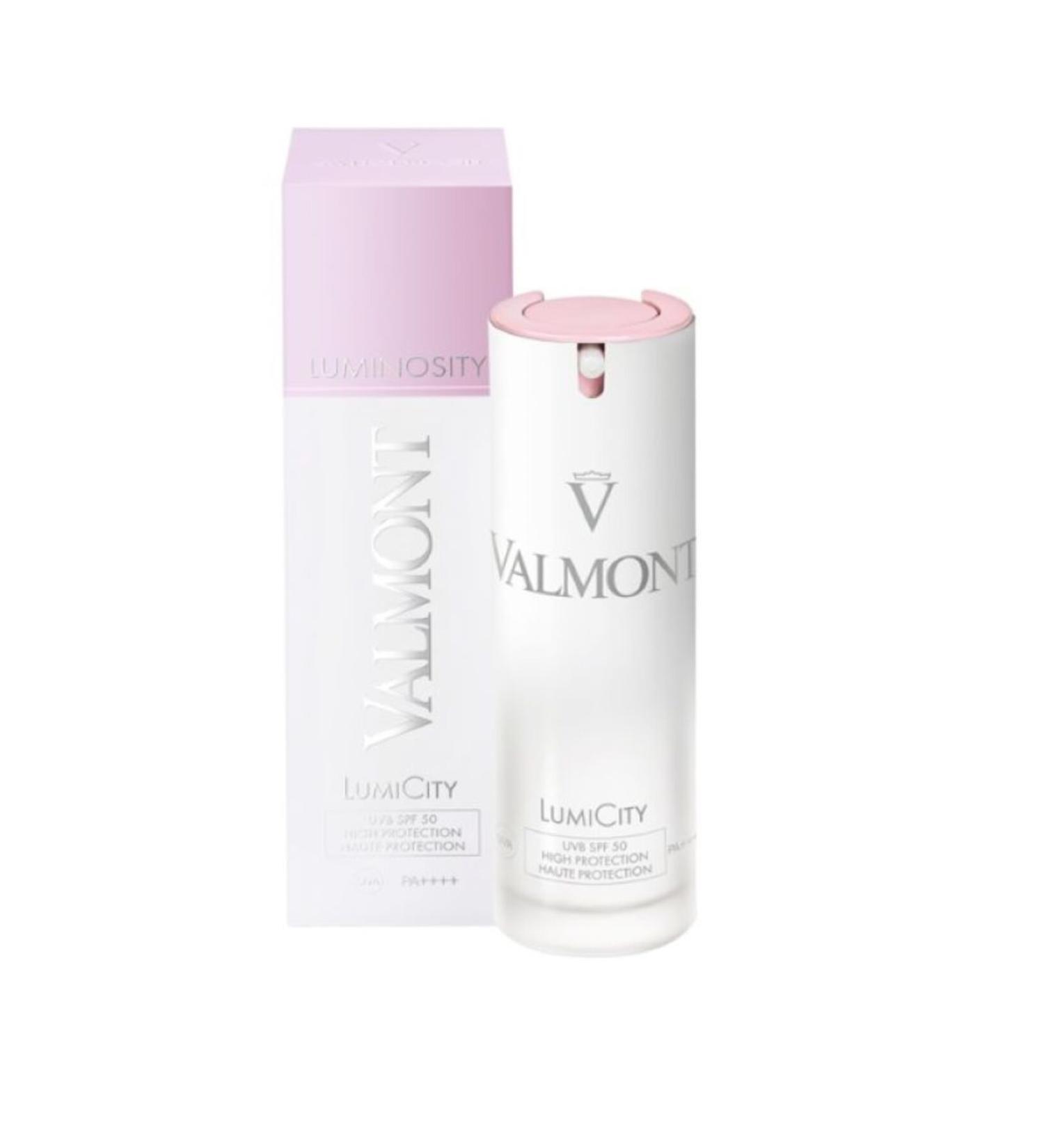 Valmont LumiCity: LumiCity Face Cream: Full Protection and Moisture with Ginseng and UV Filters-50 ML