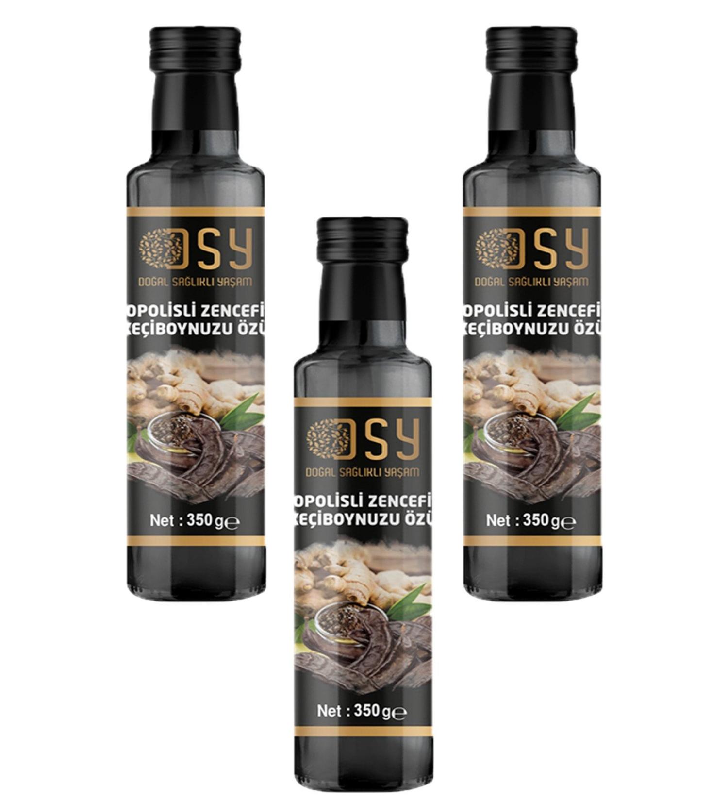 natural healthy life 3 Propolis Ginger Carob Extract