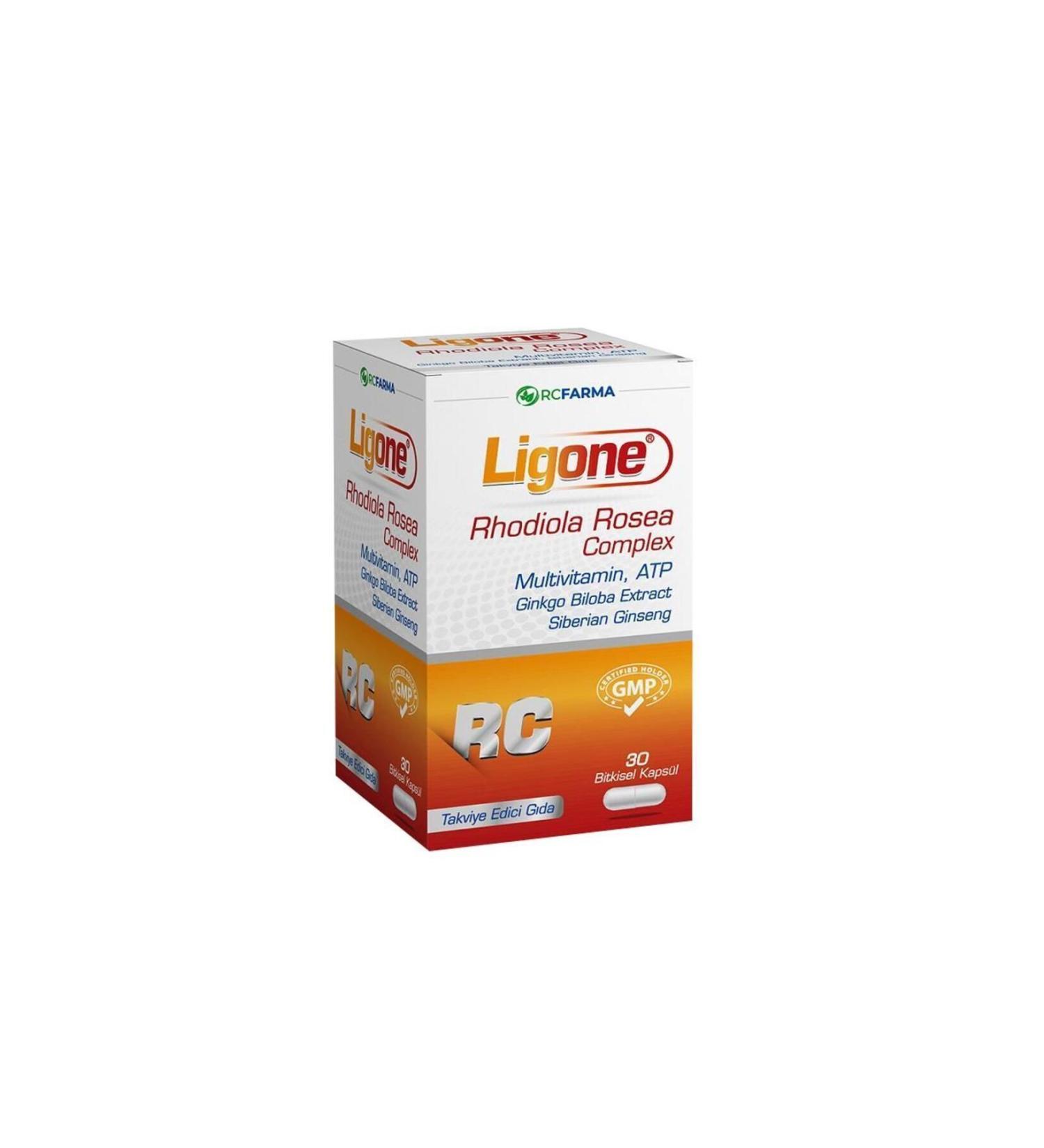 Ligone Rhodiola Rosea Complex 30 Capsules