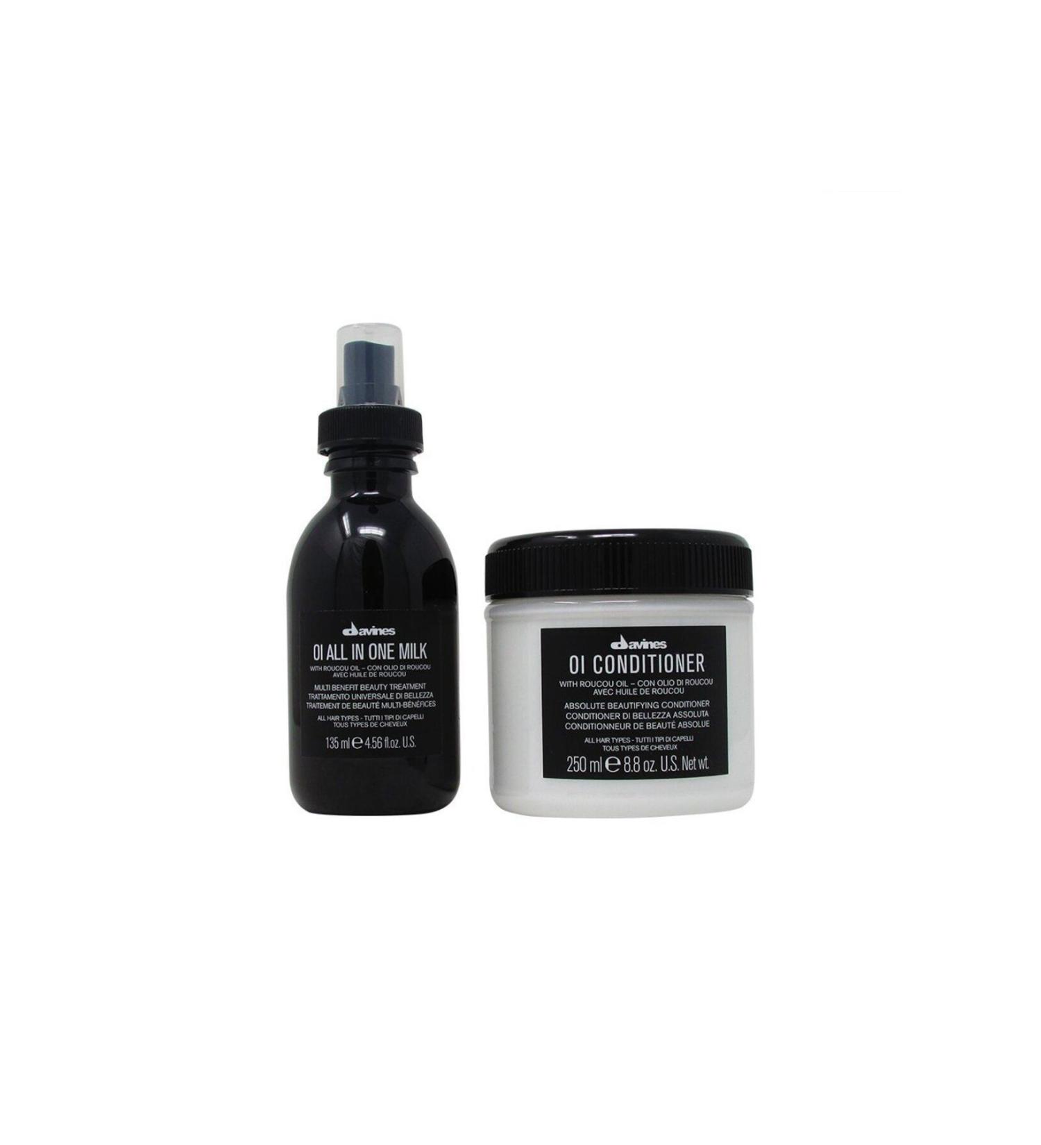Davines Alfaluna Sulfate Free Shine Davines OI All In One Milk 135ml(73273) + OI Conditioner 250ml(73272)