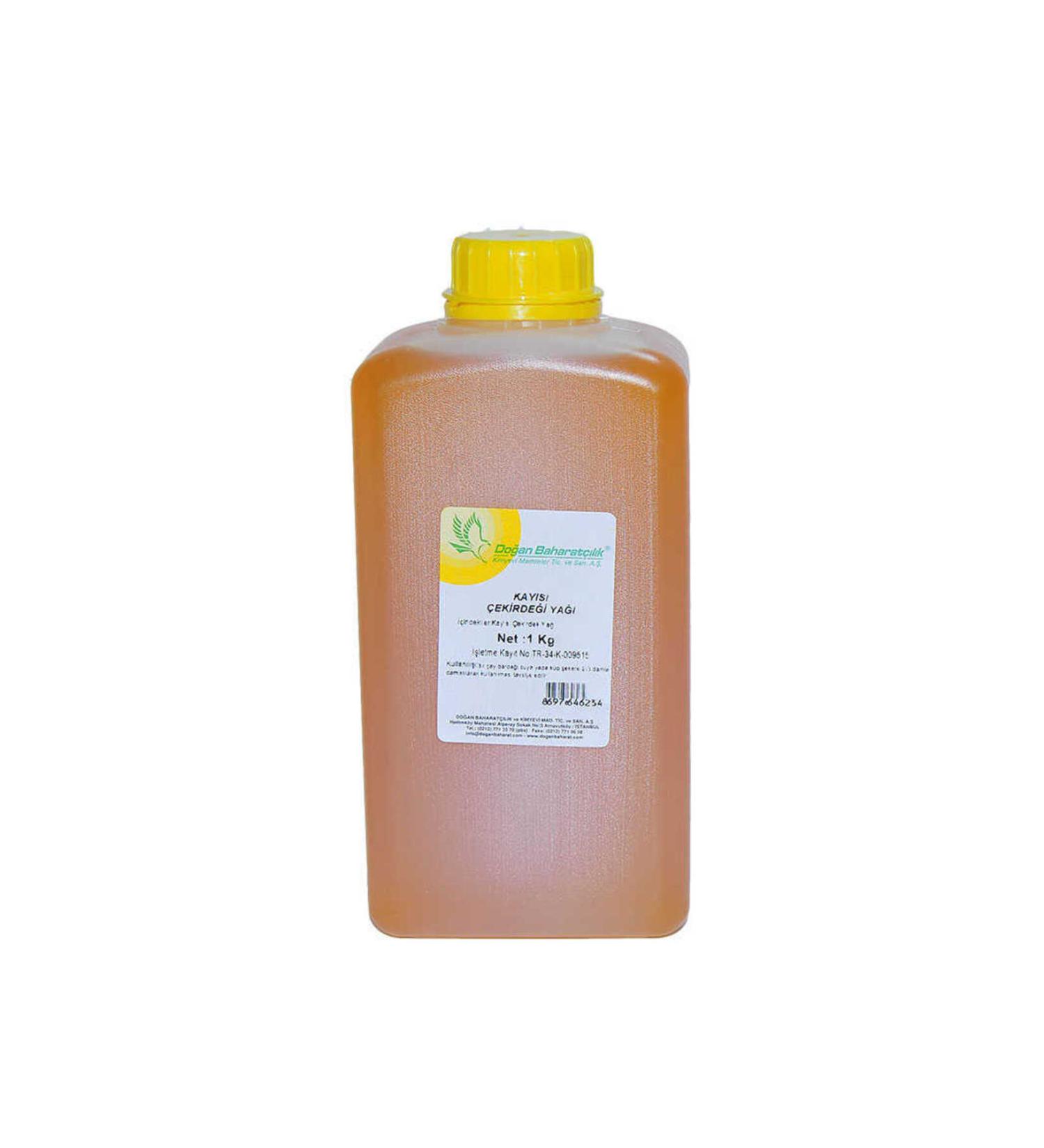 LENAY CLZ214 Apricot Kernel Oil Pet Can 1000 Gr