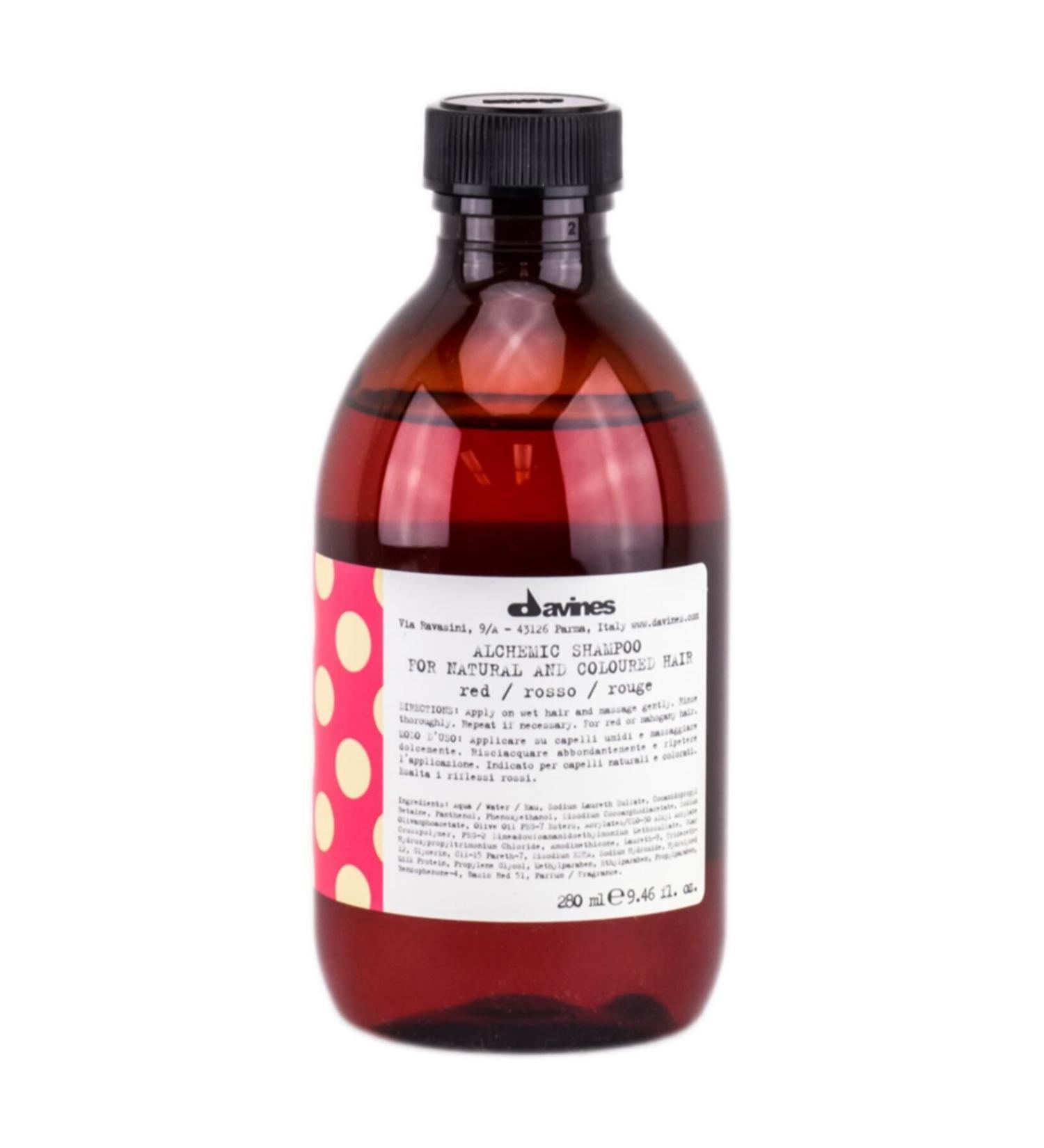 Davines Alchemic Red Red Shampoo 280 ml for colored hairEVAHAIRSALOON69
