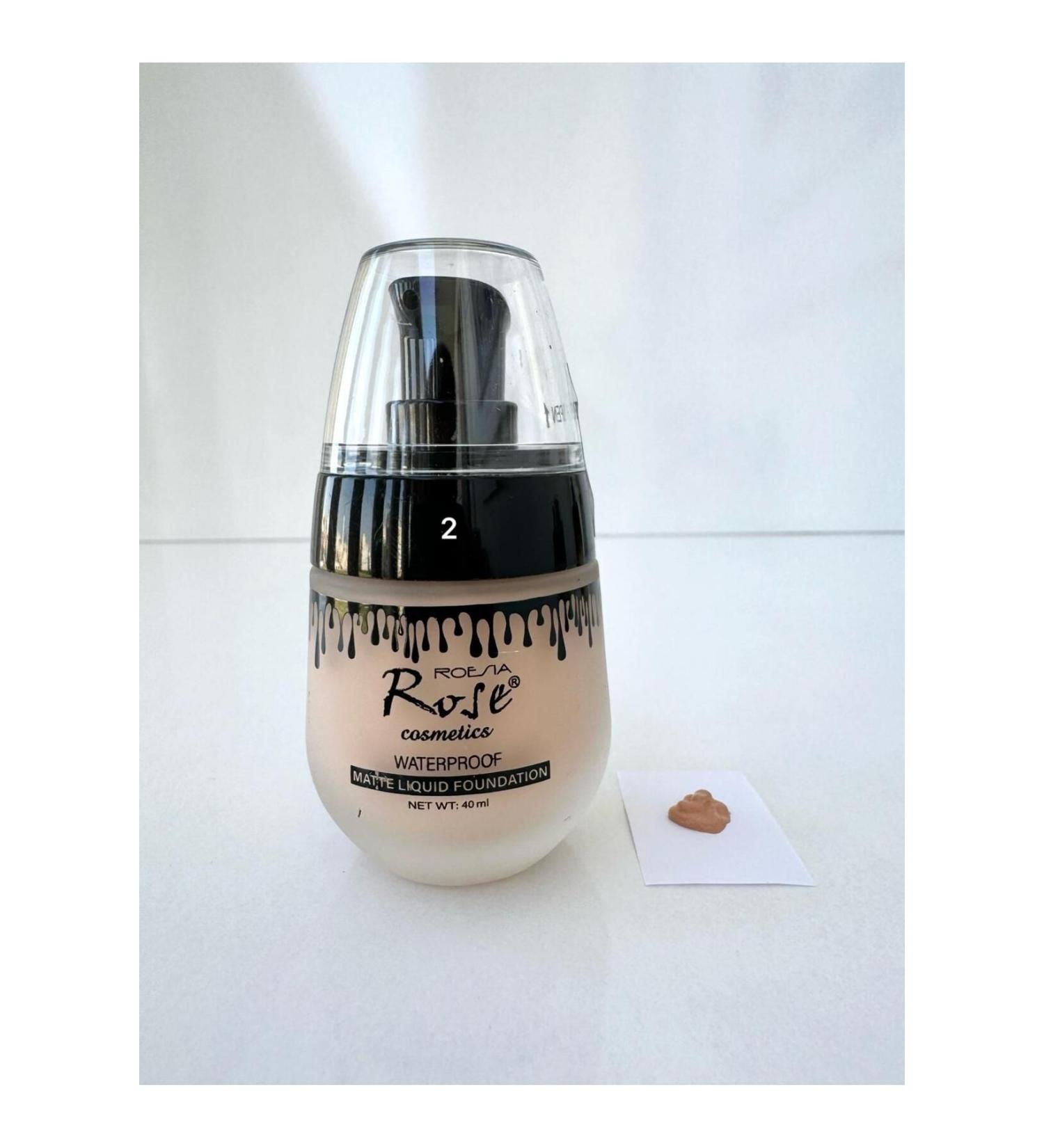 Roesia Rose Cosmetics Rose Waterproof Matte Foundation
