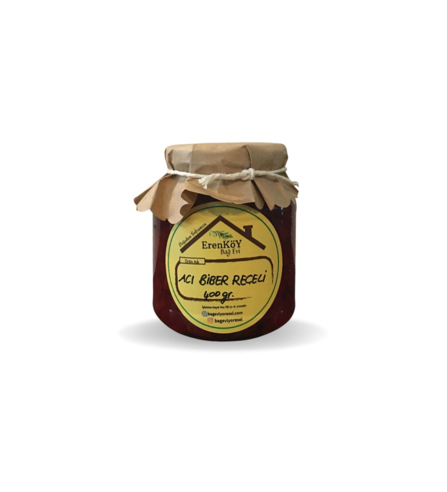 Erenk y Ba Evi Hot Pepper Jam from Nature to Your Table 400gr