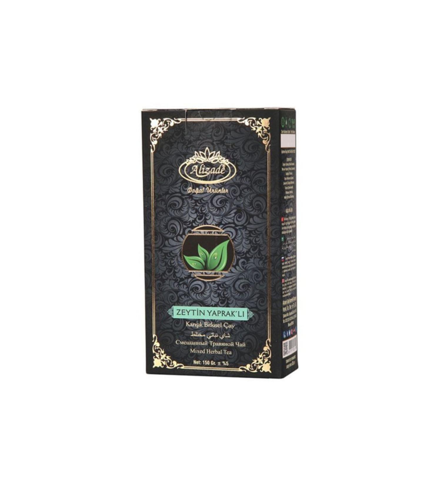 Alizade Olive Leaf Mixed Herbal Tea 150 gr (0 Natural) (Code:alz- d-119)