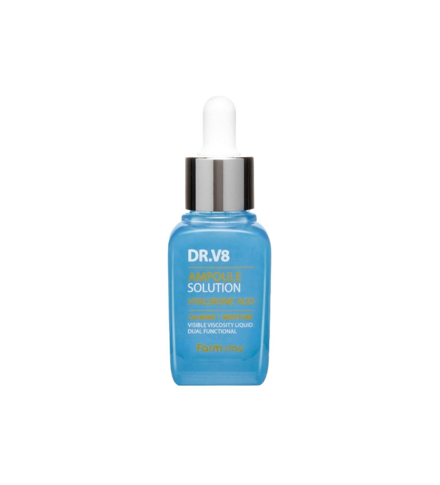 Farmstay Hyaluronic Acid Ampoule Solution 30 Ml - Buy Online on GoSupps.com