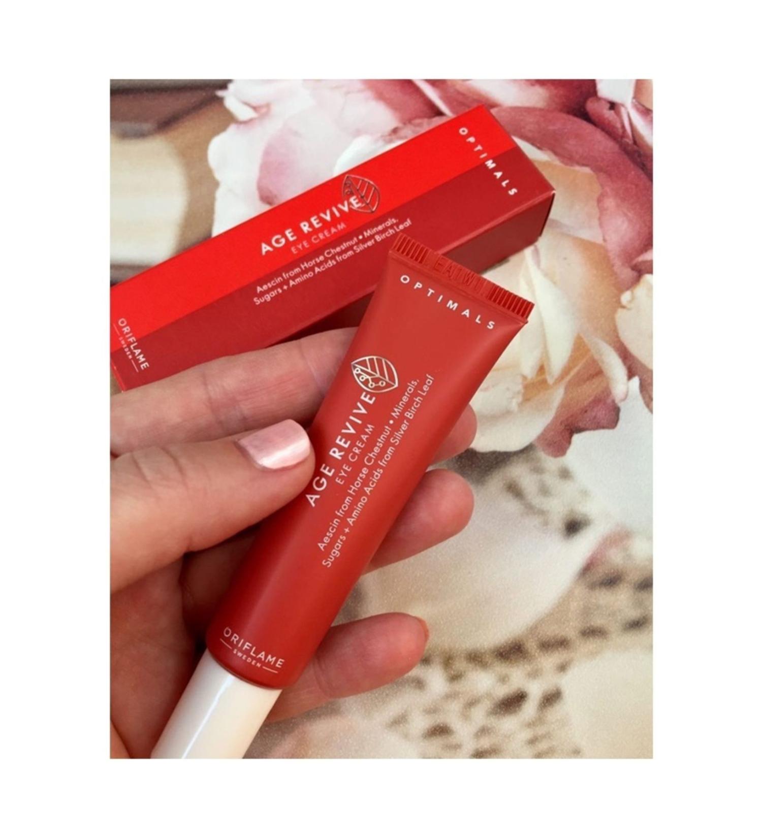 Oriflame Optimals Brightening Eye Cream with Horse Chestnut and Special Plants - Buy Online on GoSupps.com