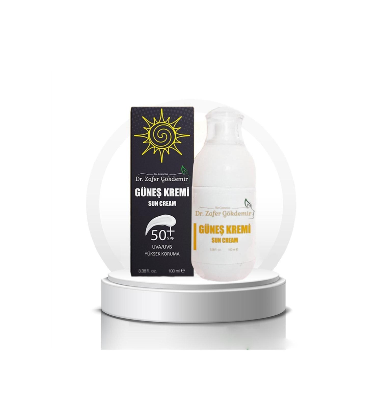 DR.ZAFER G KDEM R Dr.Zafer G kdemir 50 Plus Protection Natural Sun Cream 100 ml