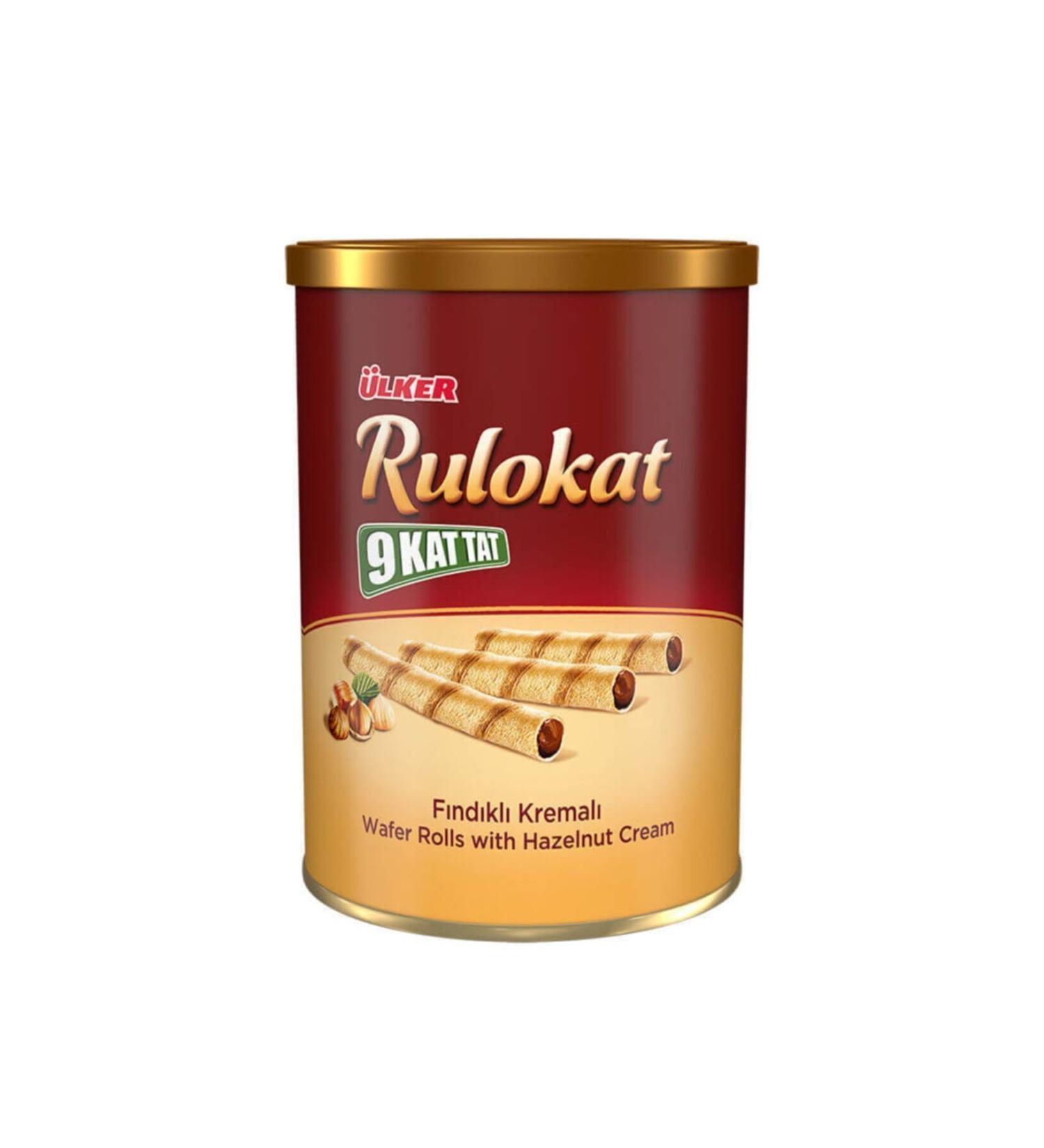 lker RULOKAT HAZELNUT CREAM. WAFER TIN 170 GR x 6 pieces
