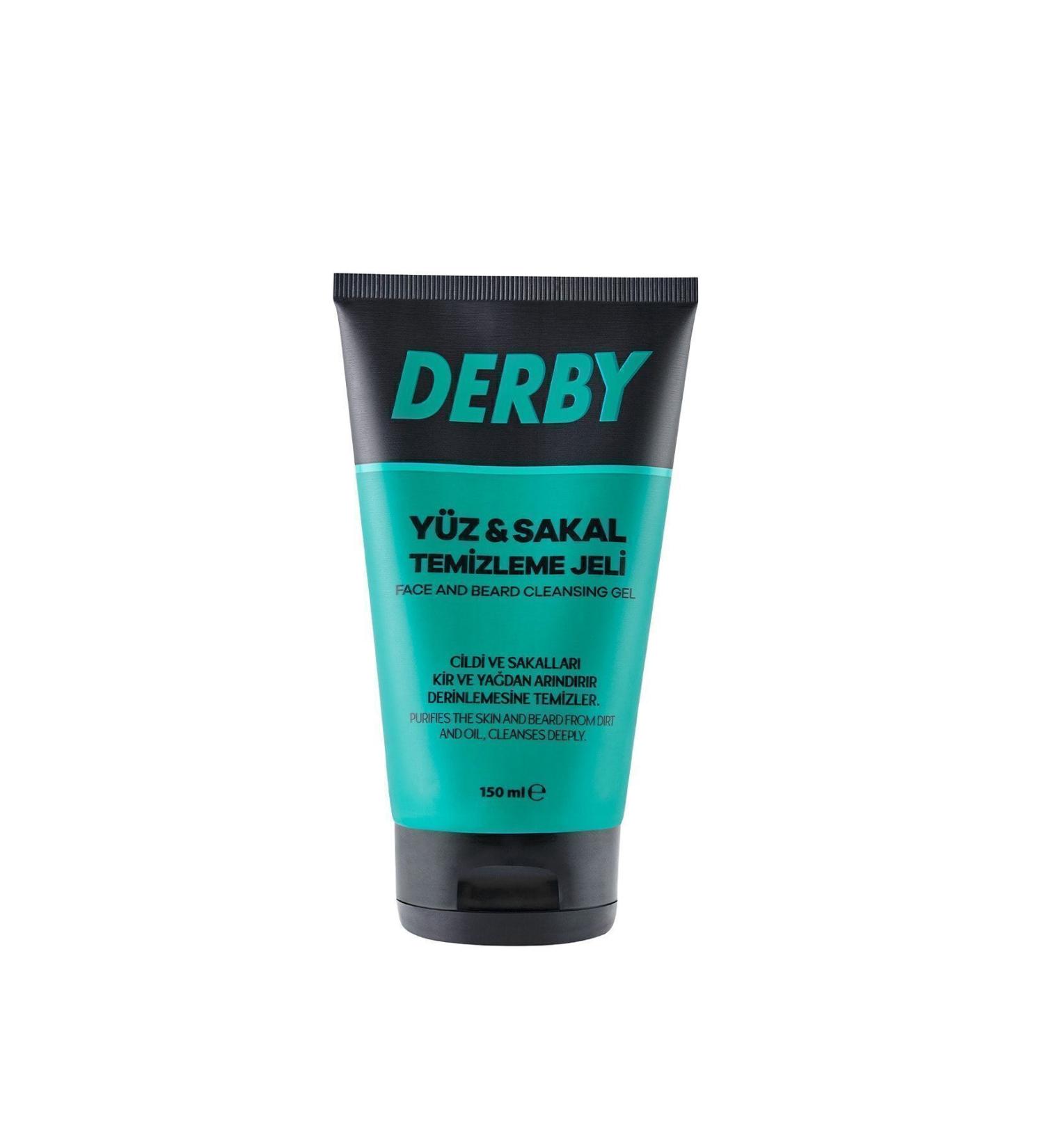 Derby Face and Beard Cleansing Gel 150 Ml
