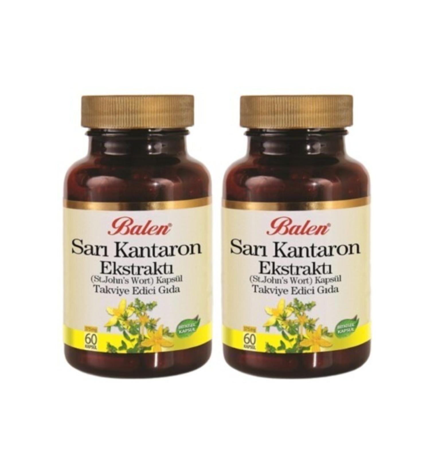 Balen St. John's Wort Capsule 60 X 375 Mg X 2 Boxes St. John's Wort 2 Boxes