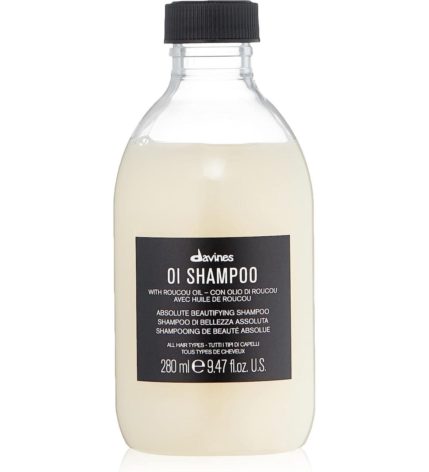 Davines OI Paraben-Free Nourishing Shampoo that provides softness for Flawless Hair 280 ml EVAHAIRSALOON142