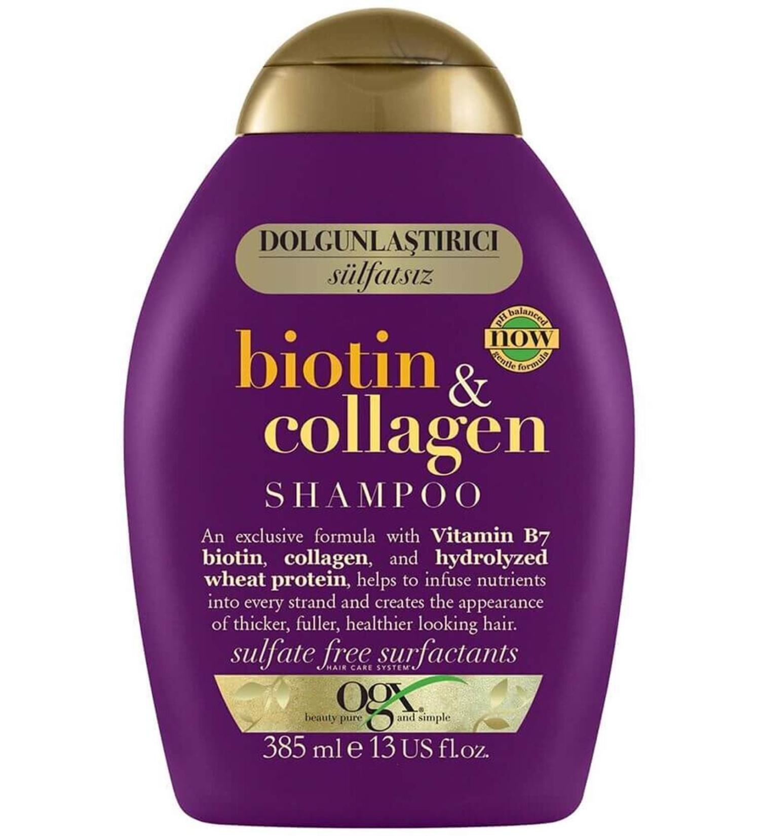 OGX Shampoo Biotin&collagen 385 Ml - Buy Online on GoSupps.com