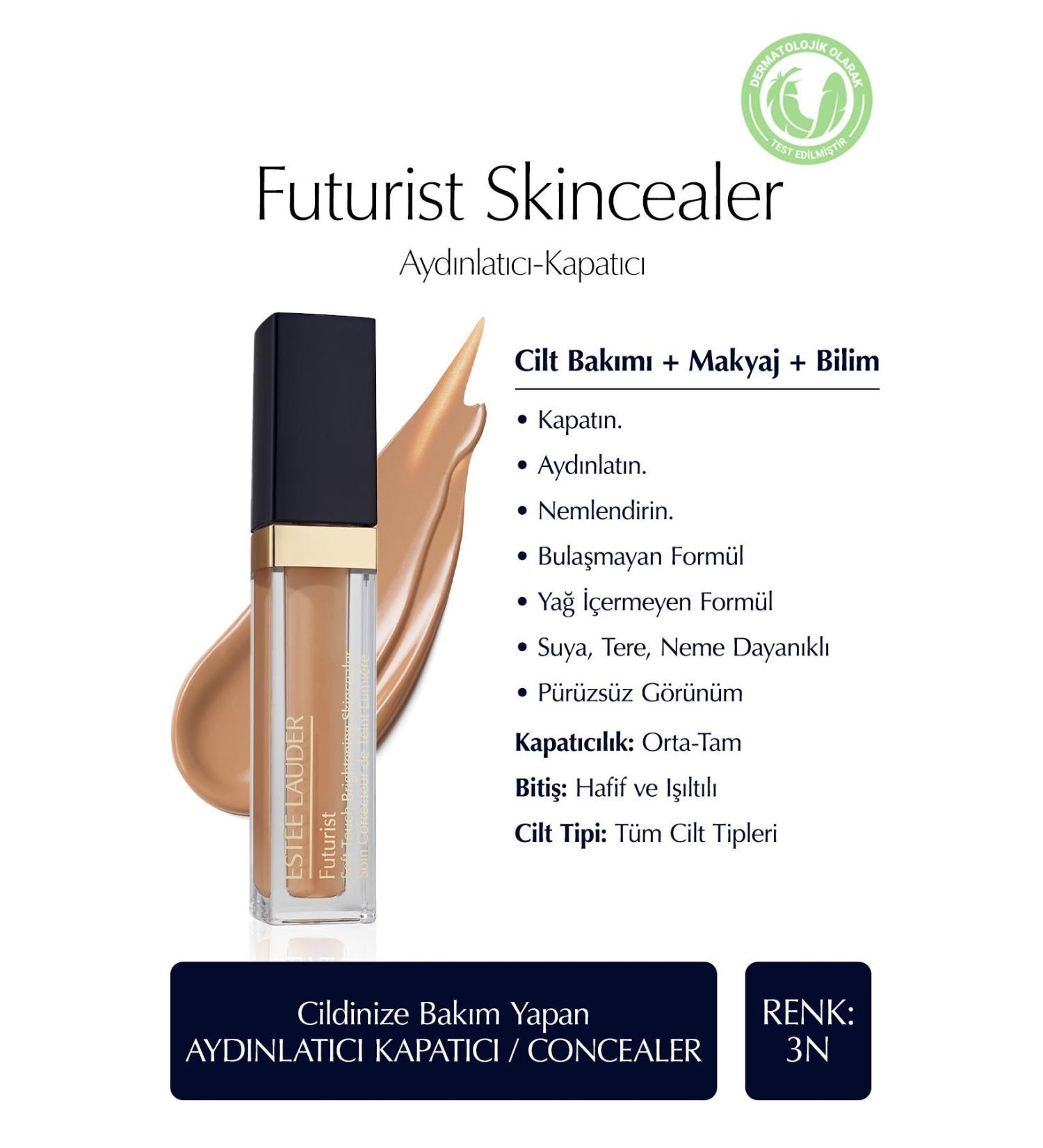 Estee Lauder Moisturizing and smoothing concealer-3N 6 ml