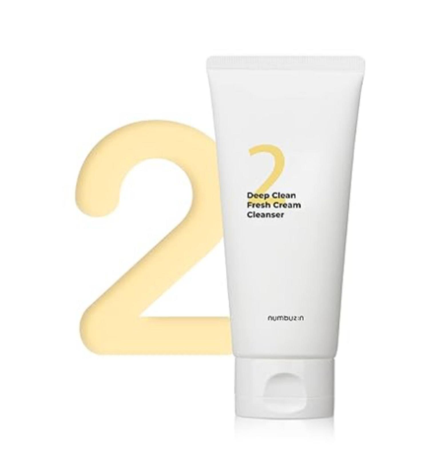 Numbuzin No.2 Deep Clean Fresh Cream Cleanser 120 ml