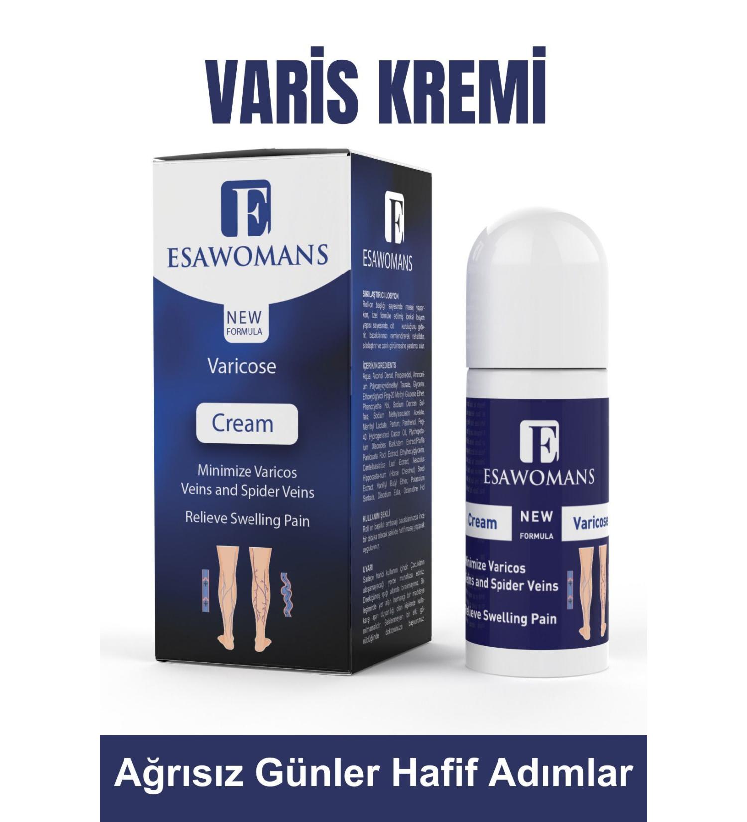 EsaWomans Varicose And Soothing Cream 100 ml