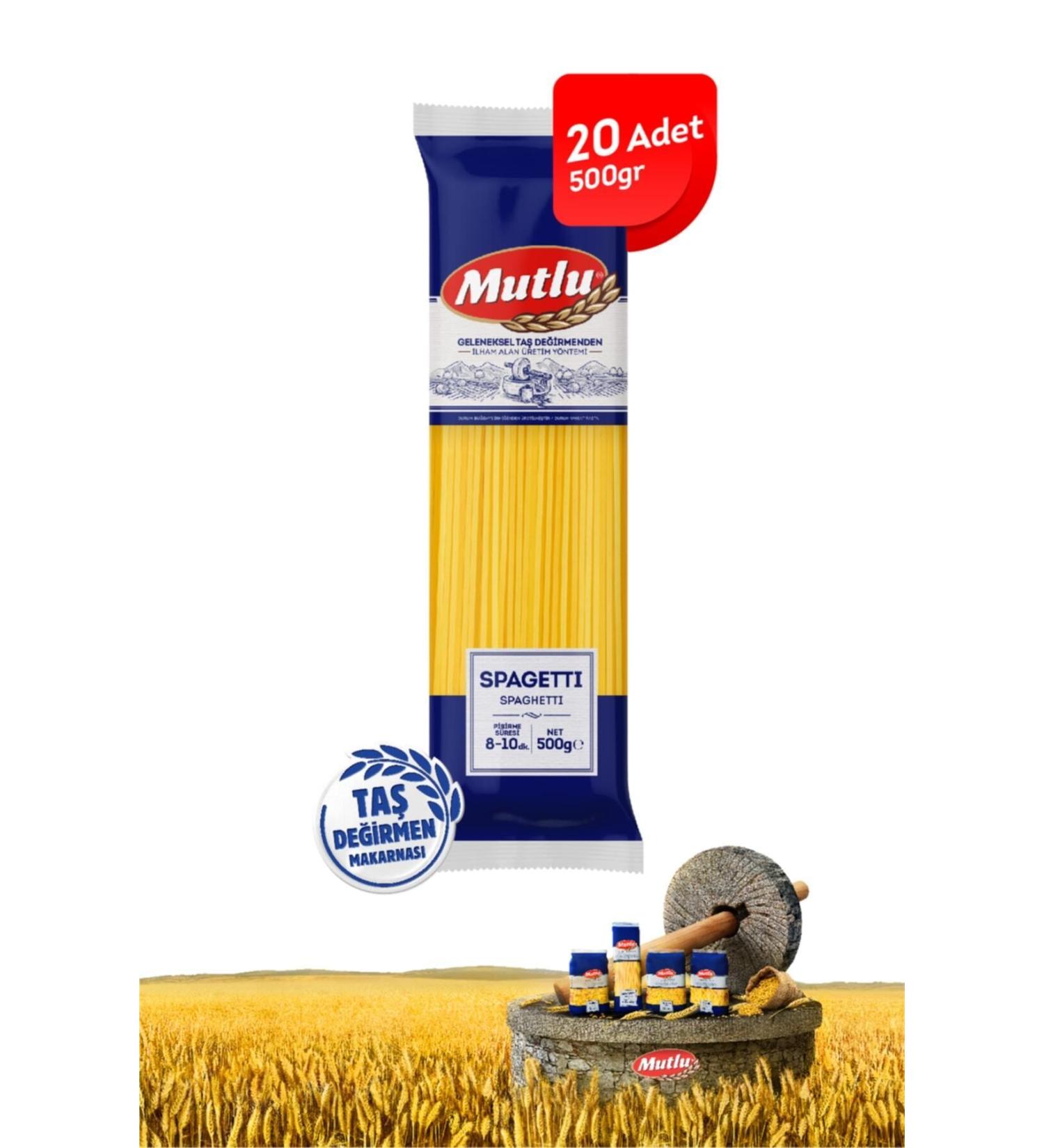 Happy Pasta Spaghetti / 500g - 20 Packs (spaghetti)